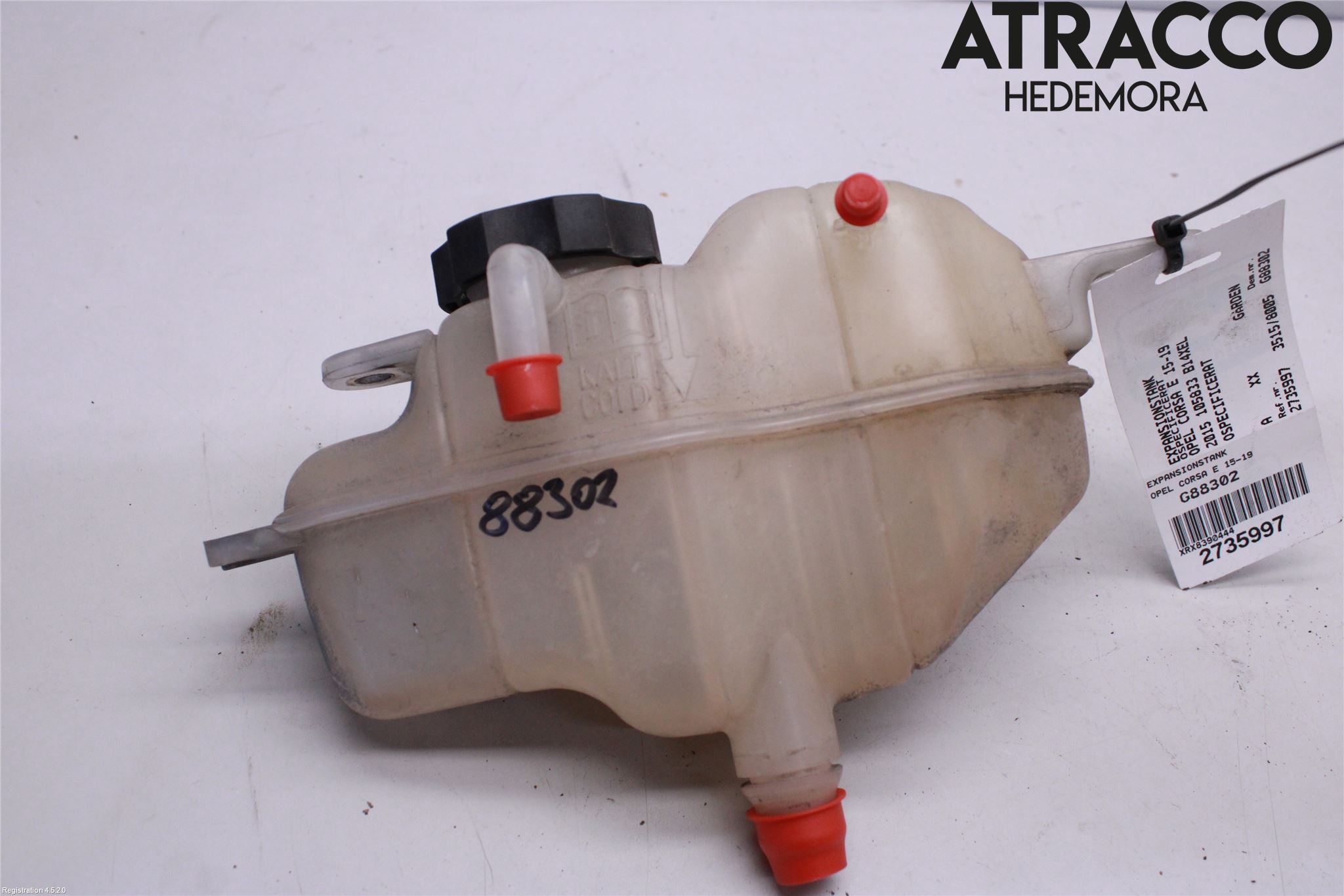 Opel CORSA E 15-19 Ekspansjonstank