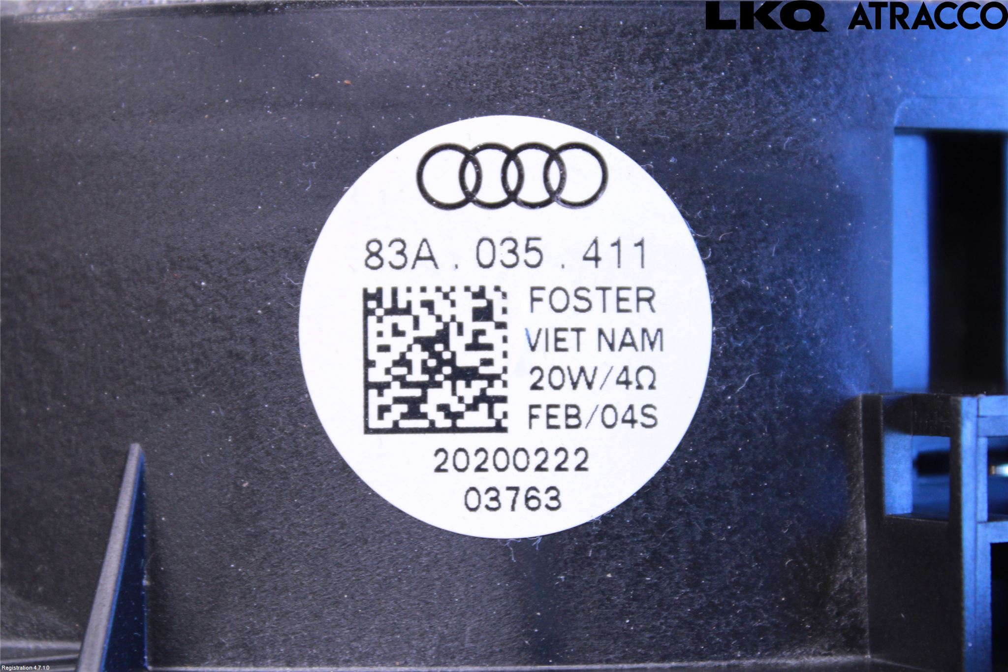 Audi Q3 F3 19- Innr Høyttaler