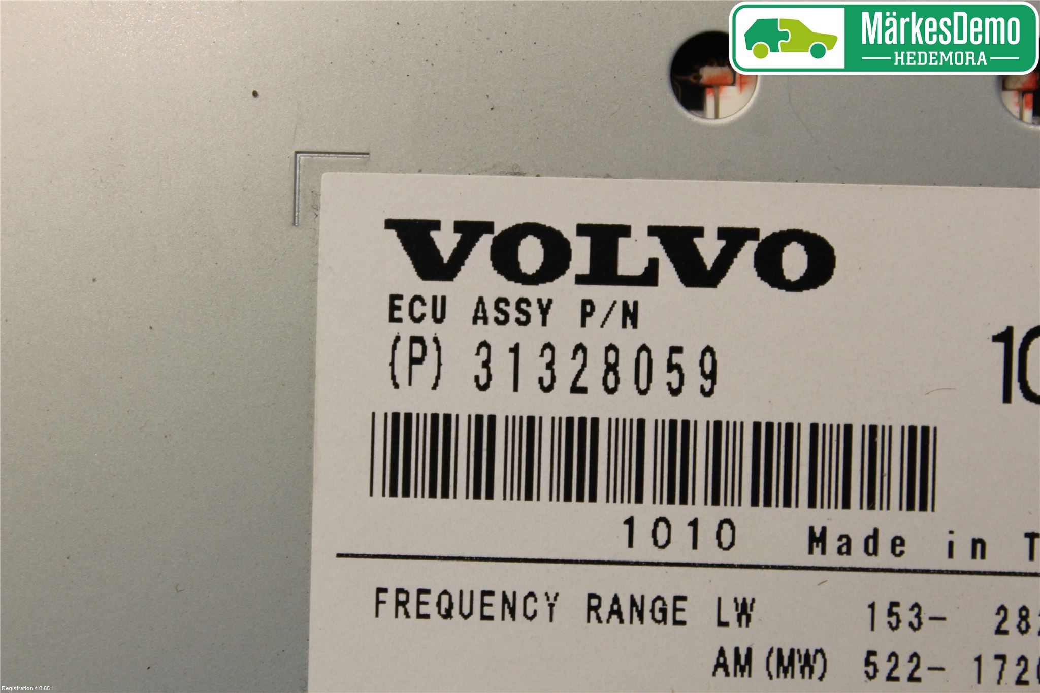 Volvo C30 10-13 Stereo Radio Med Cd