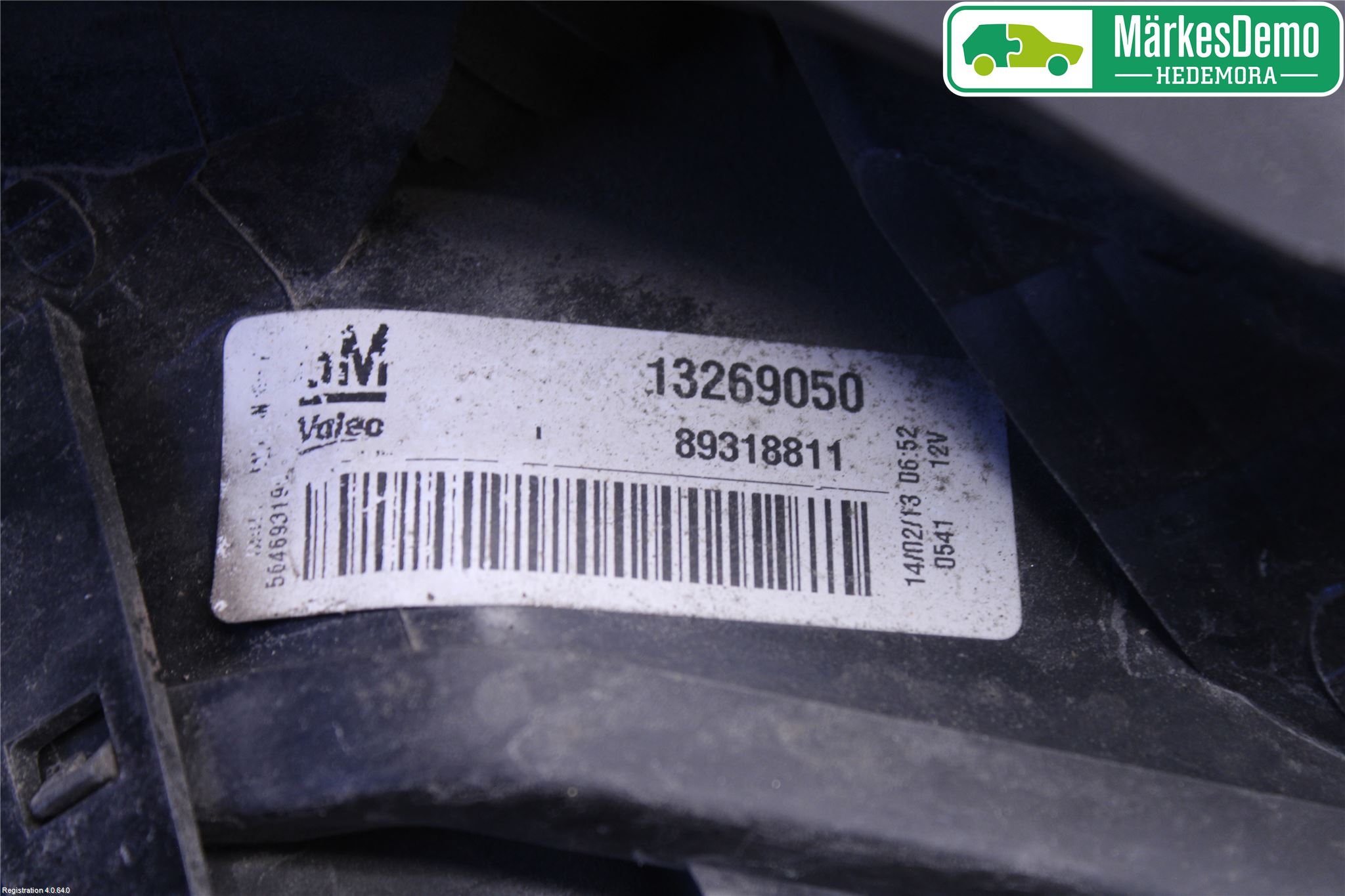Opel CORSA D 07-14 Baklykt Venstre