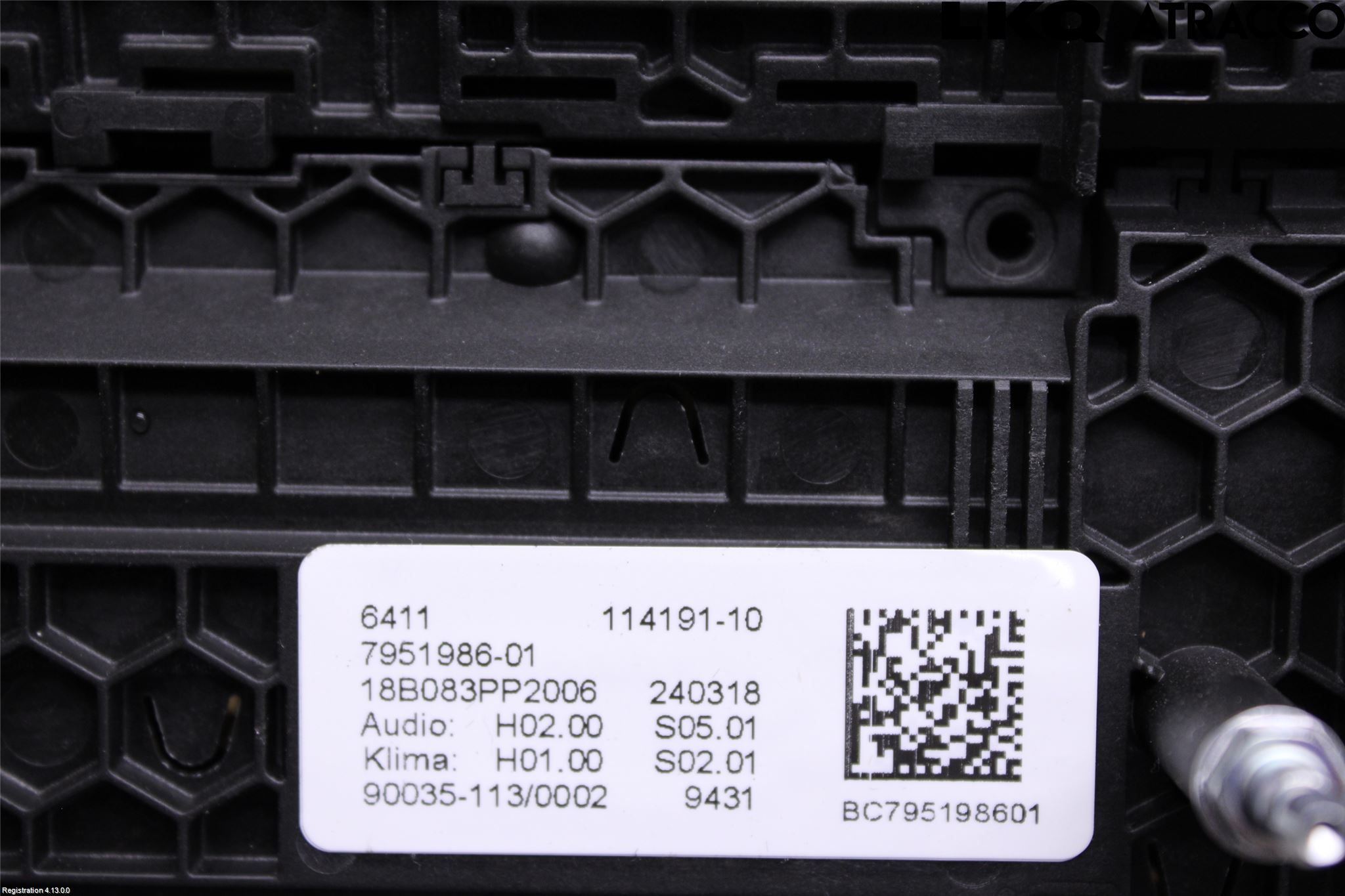 BMW X3 G01 18- Varme Ac Betjening-Display