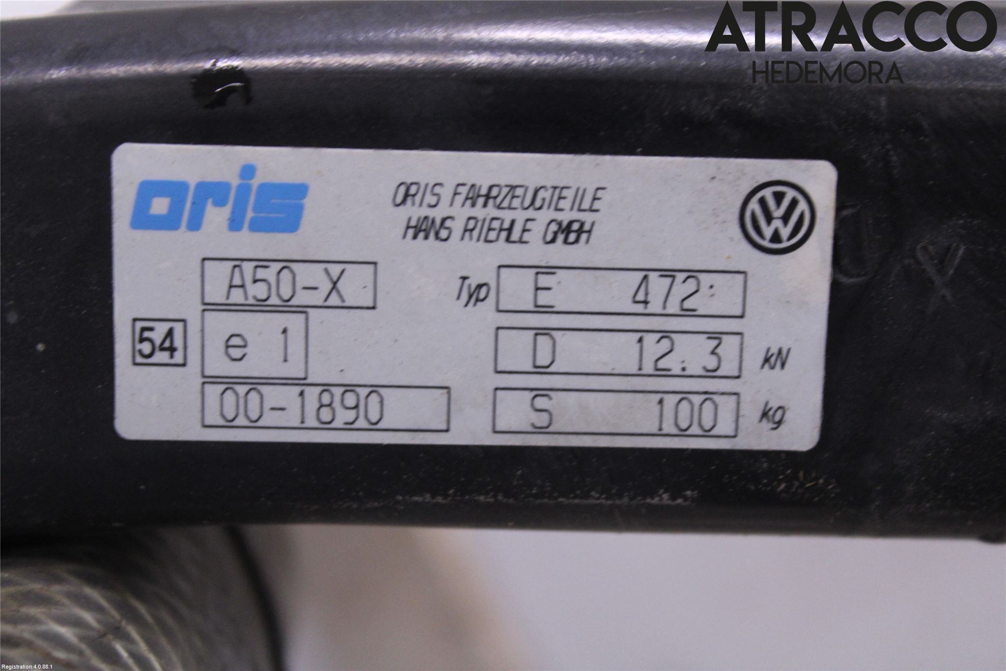 Volkswagen VW SHARAN 11- Tilhengerfeste