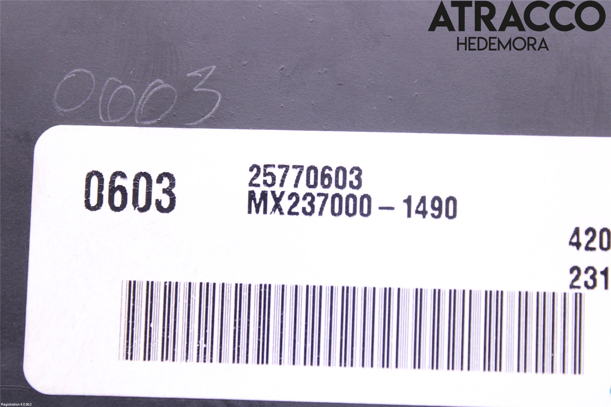 Cadillac SRX Varme Ac Betjening-Display