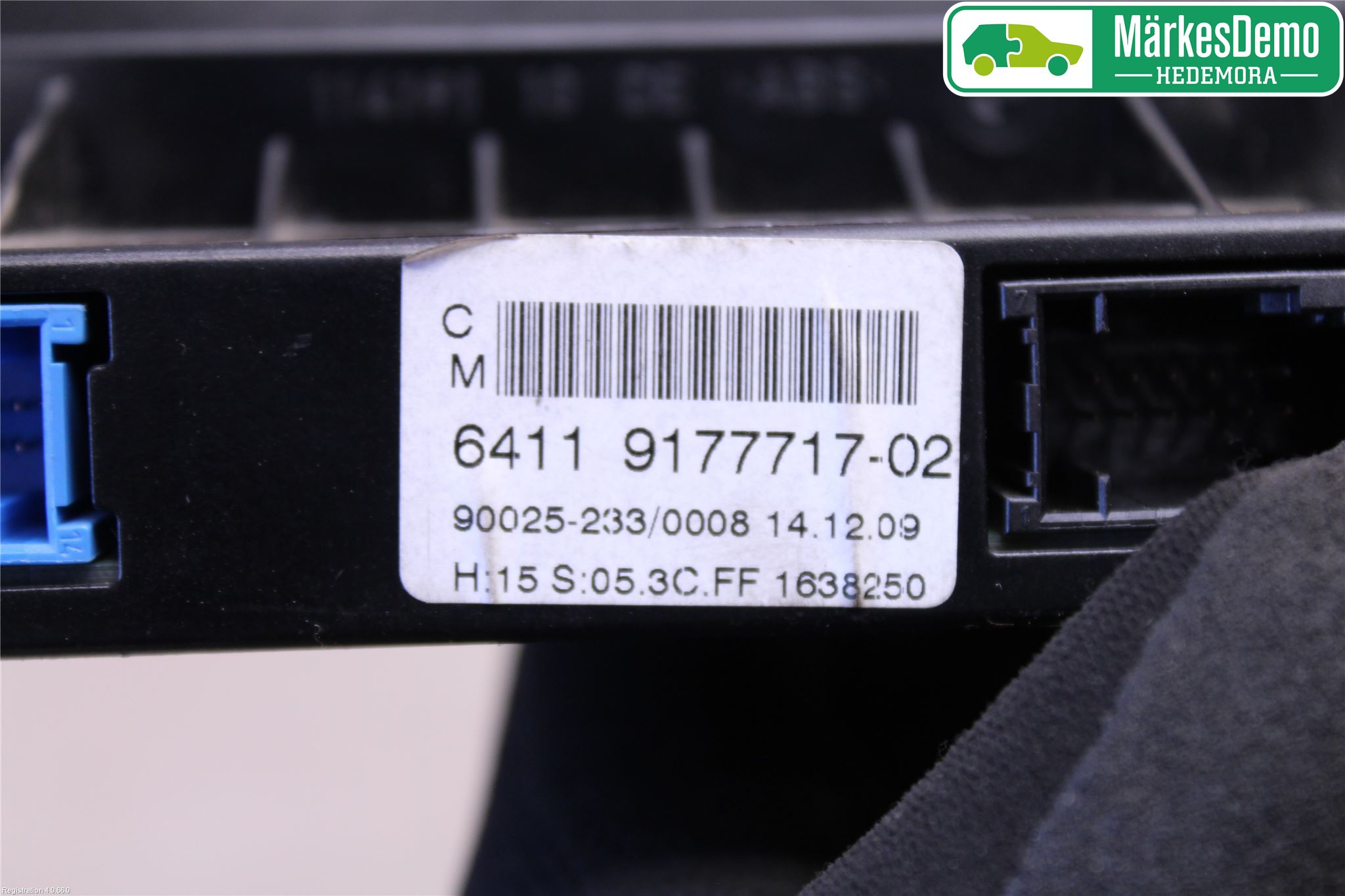 BMW 5 E60/61 Sed/Tou 02-10 Varme Ac Betjening-Display