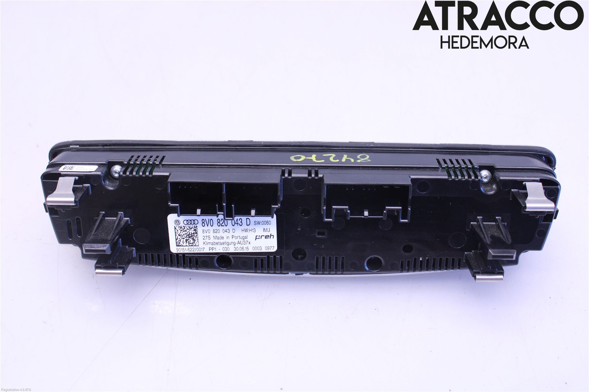 Audi A3/S3 8V 13-20 Varme Ac Betjening-Display