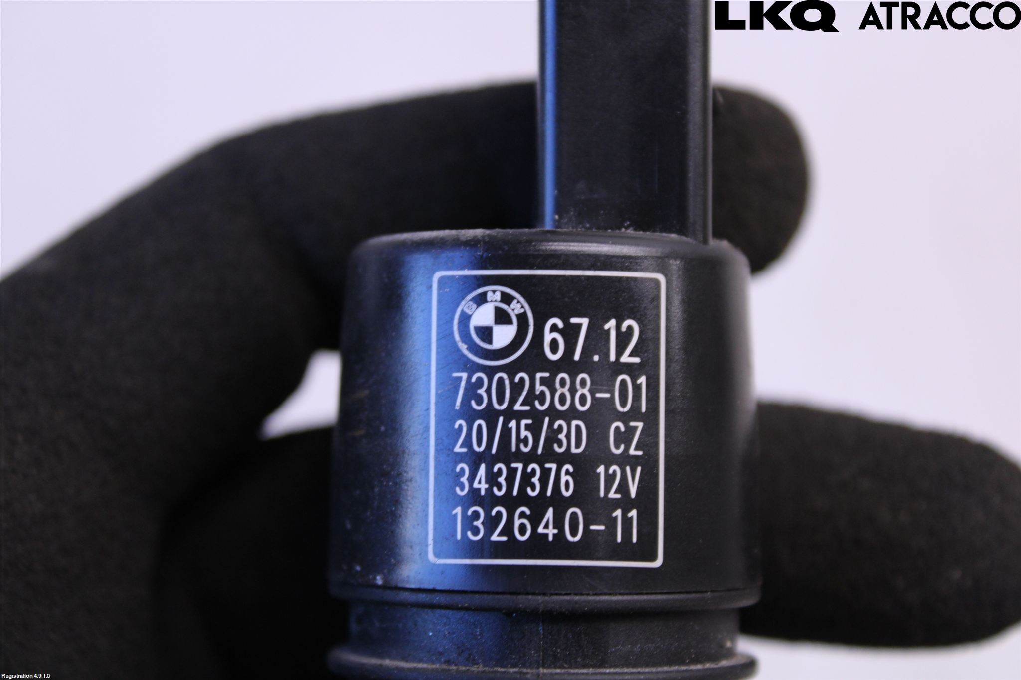 BMW 3 F30/F31/F80 12-19 Spylerpumpe Bakluke