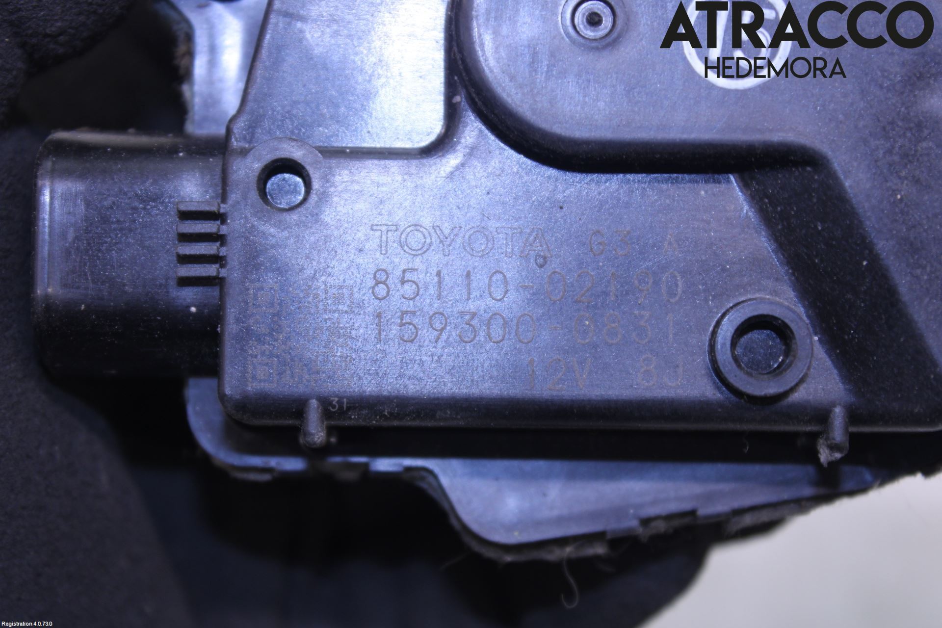 Toyota AURIS 07-09 Viskermotor Frontrute