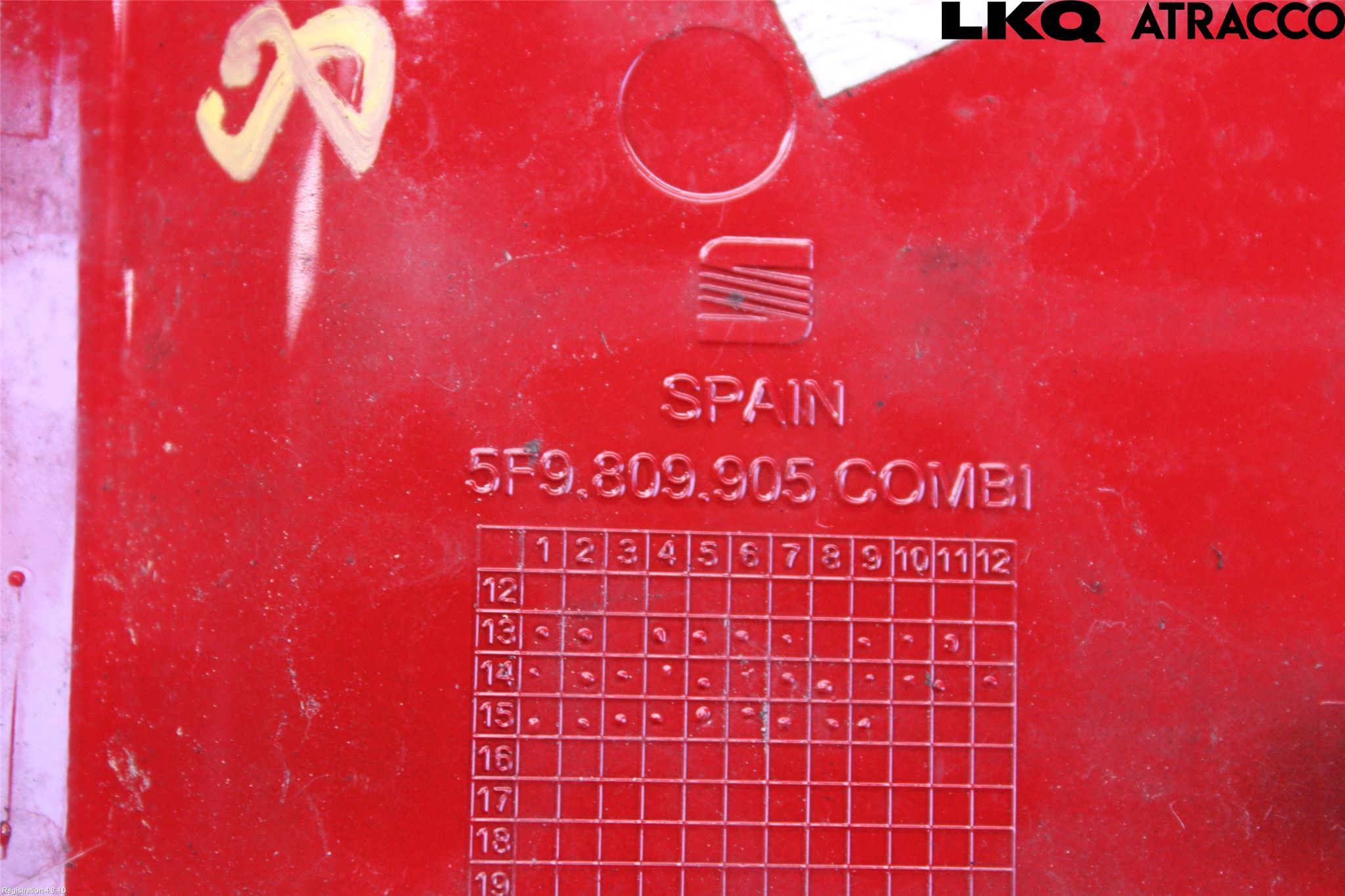 Seat LEON 13-20 Drivstoff Tankluke