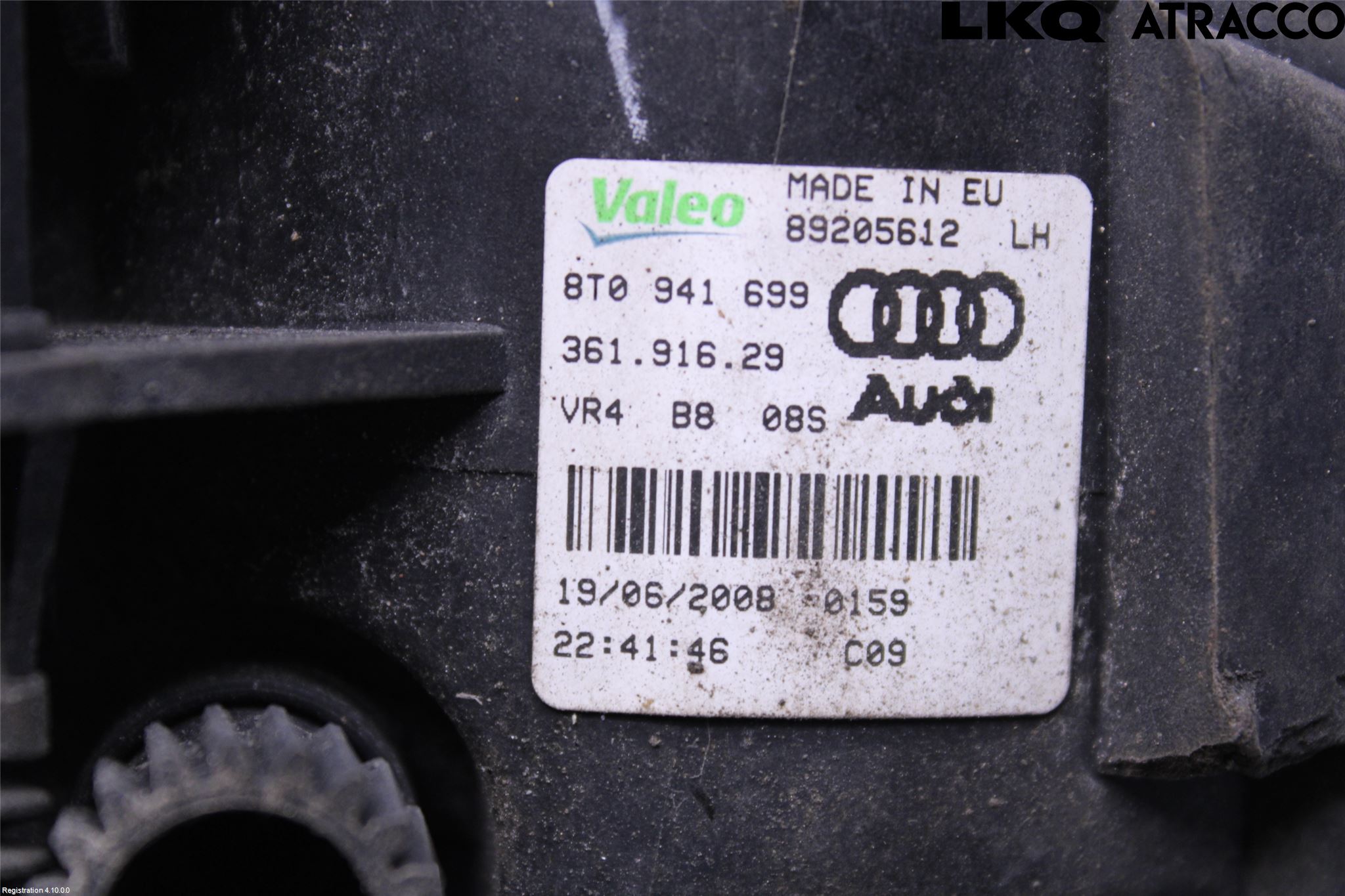 Audi A4/S4 08-11 Frontlykt-Kurve-Tåkelys