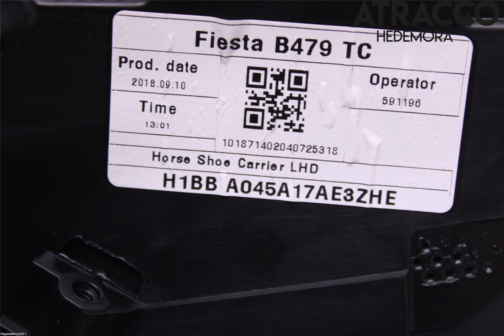 Ford FIESTA (VII) 18-23 Instrumentkonsoll Midt