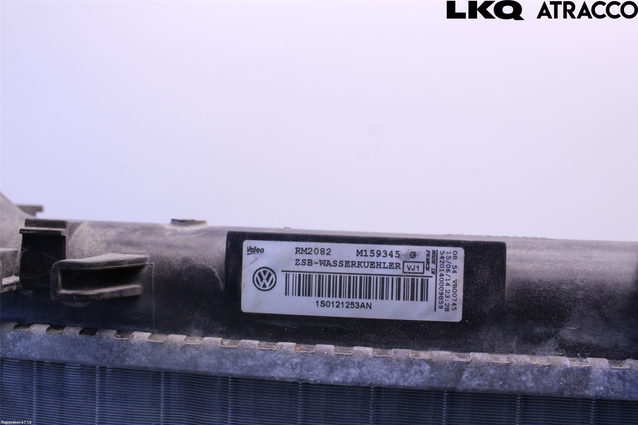 Volkswagen VW UP! / E-UP! Radiator Manuell
