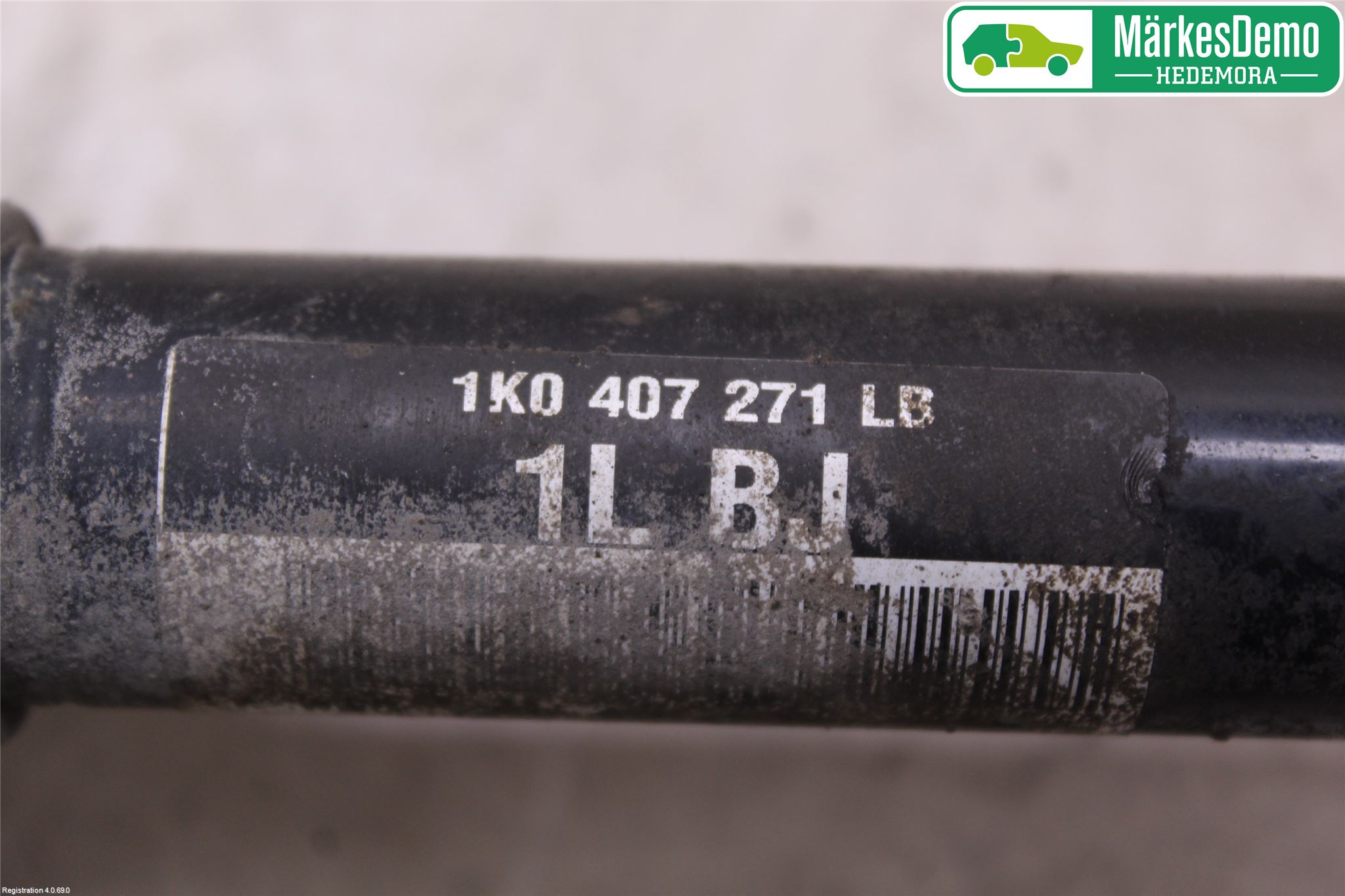 Audi A3/S3 8V 13-20 Drivaksel Foran Kompl Venstre