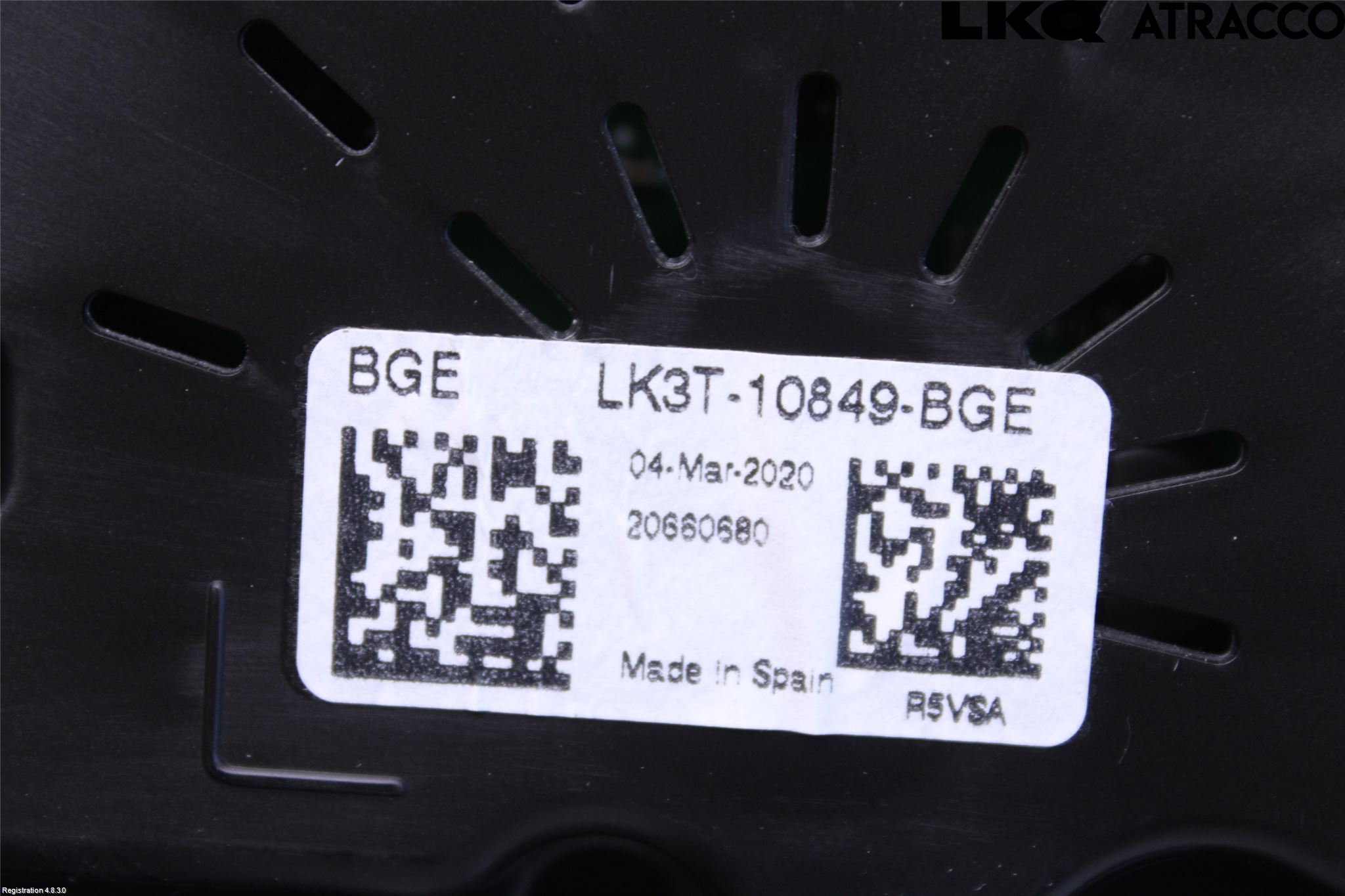 Ford TRANSIT SKÅP/BUSS 14-22 Instr Kombinert