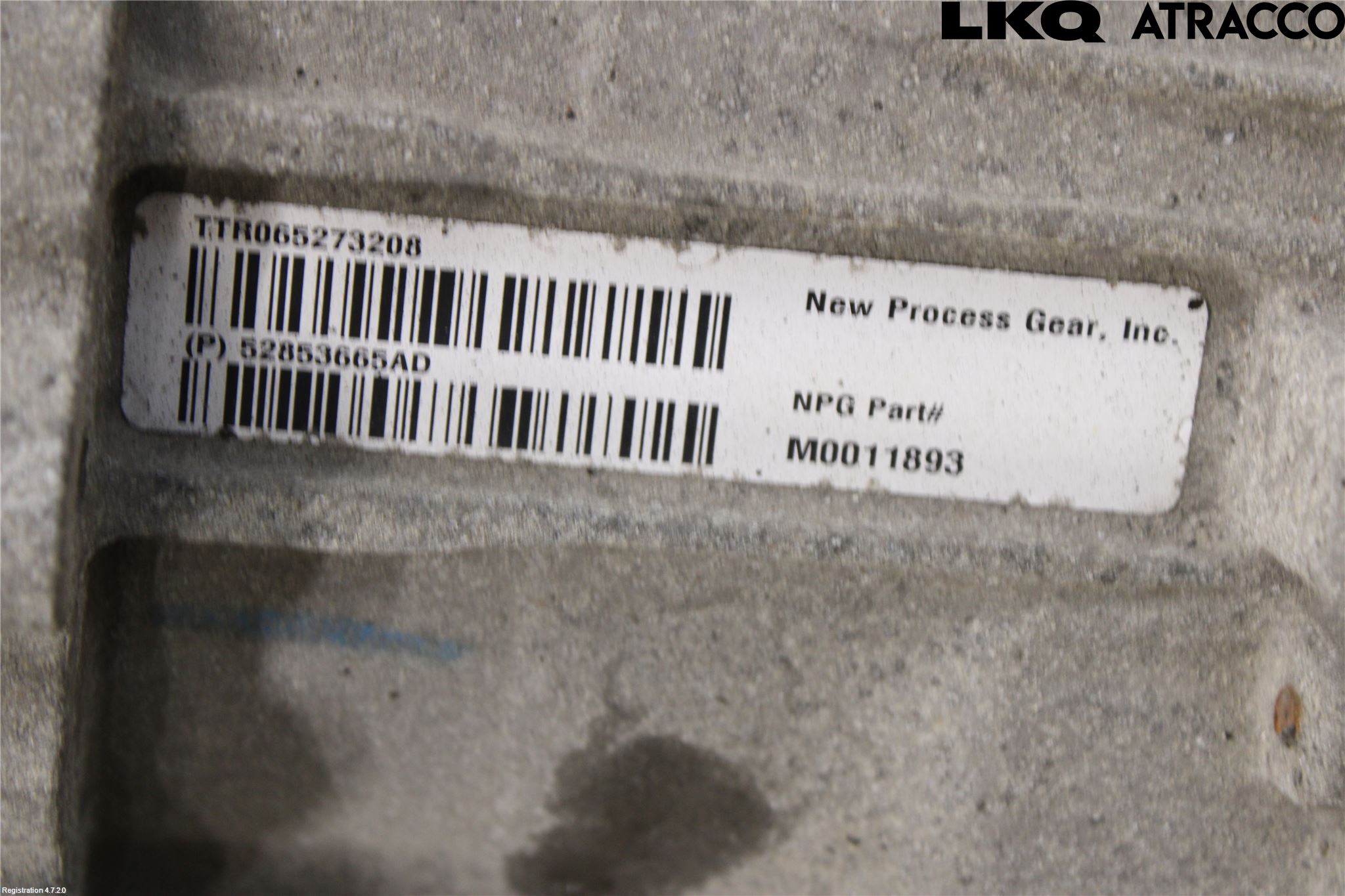Jeep GRAND CHEROKEE 10-20 Gearkasse Fordelingskasse
