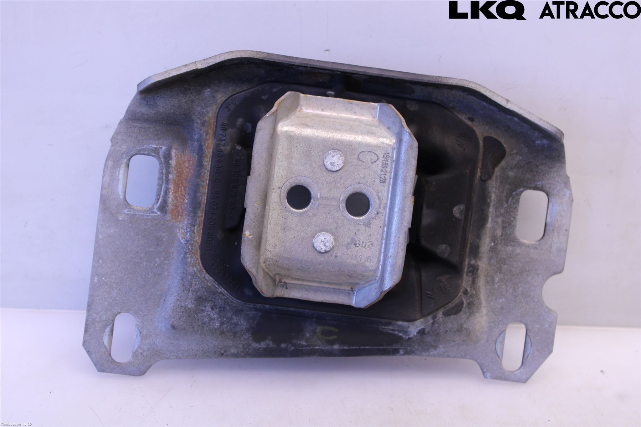 Citroen C4 PICASSO 14-18 Gearkasse Feste Stål-Alu