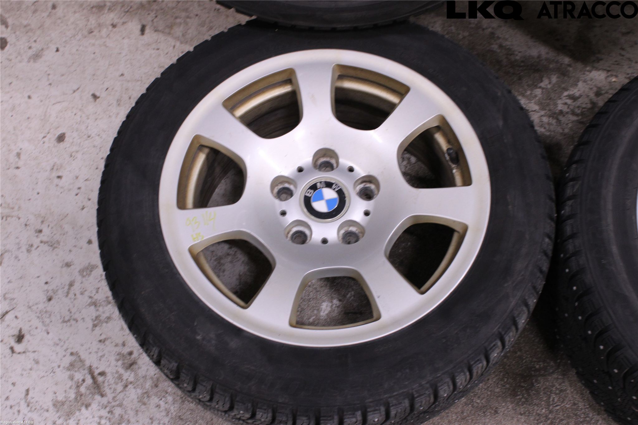 BMW 5 E60/61 Sed/Tou 02-10 Dekk Vinter På Alu Felg 4Stk