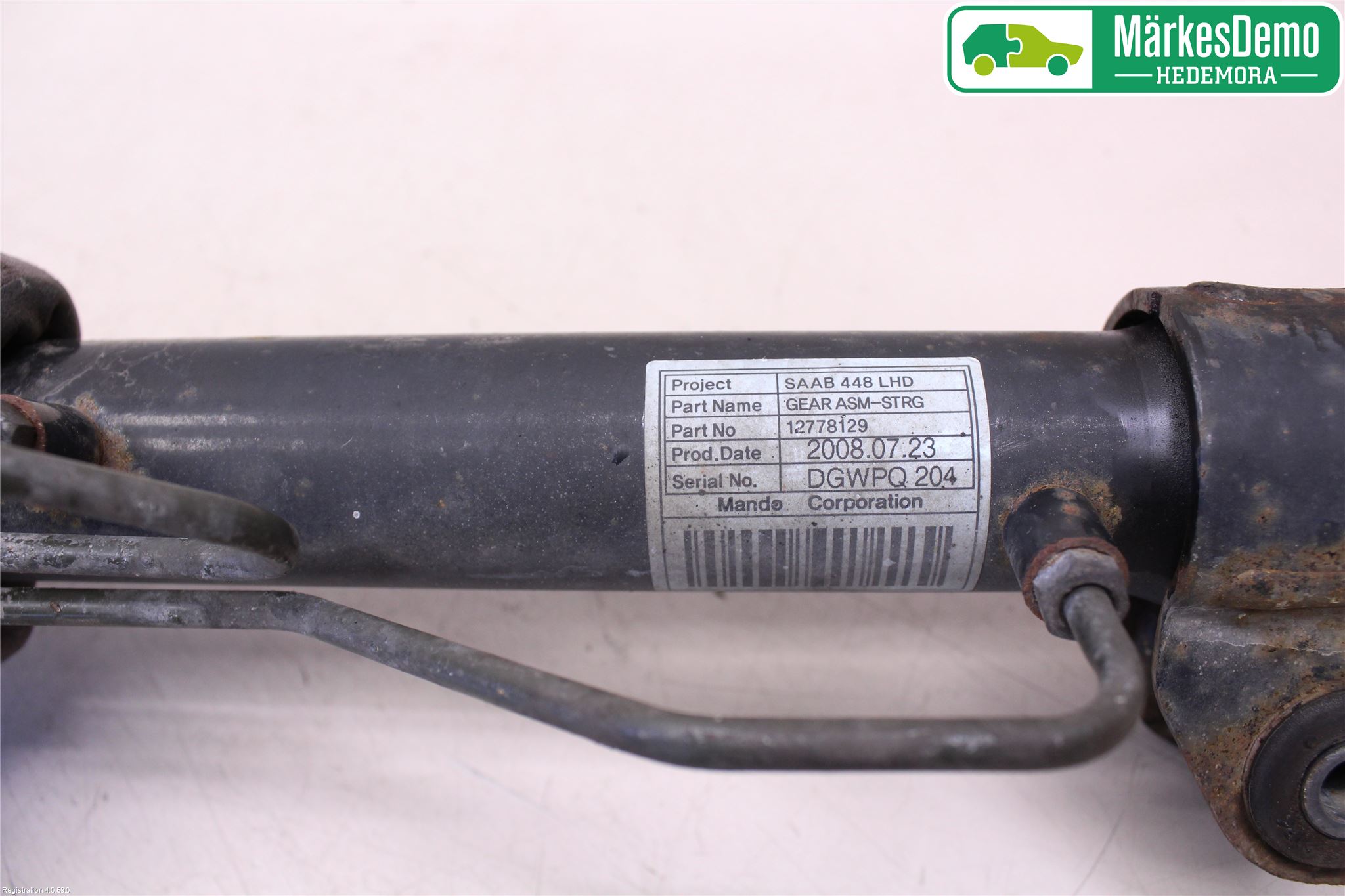 Saab 9-3 VER2/VER3 08-15 Servo Snekke - Tannstang