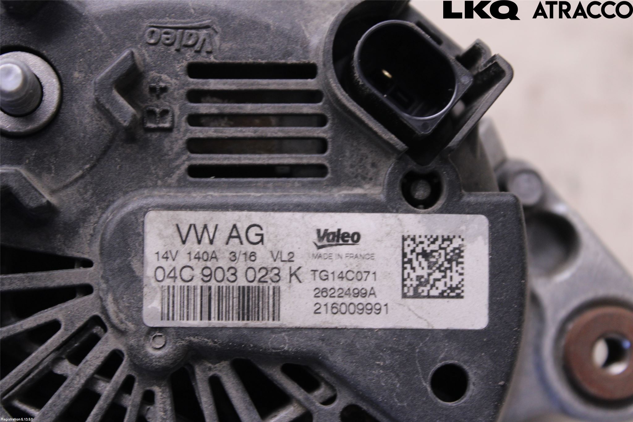 Volkswagen VW GOLF / E-GOLF VII 13-20 Dynamo