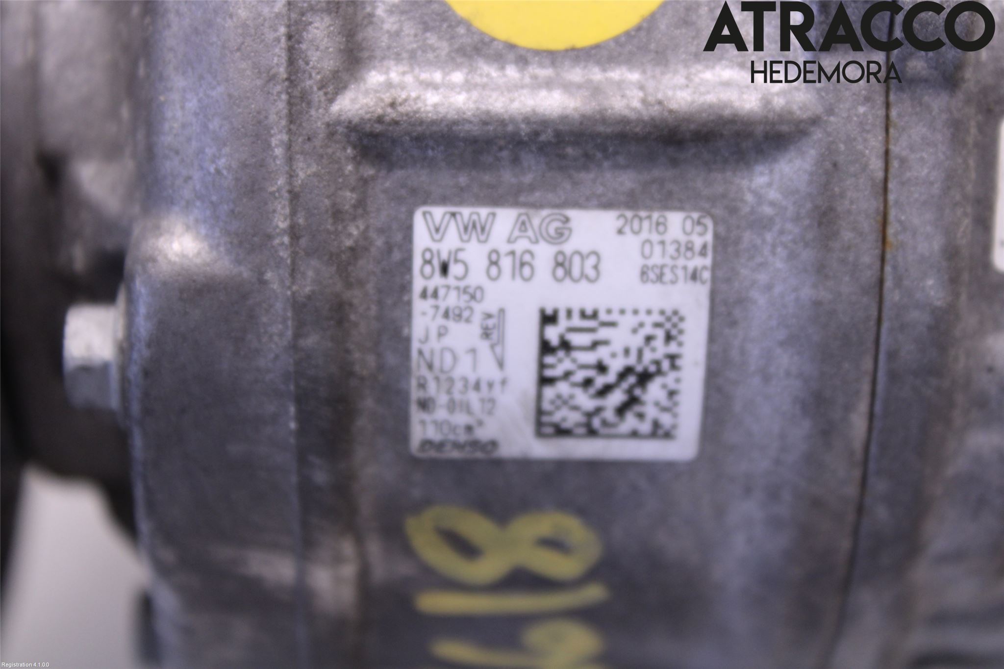 Audi A4/S4 B9 16-19 Varme Ac Kompressor