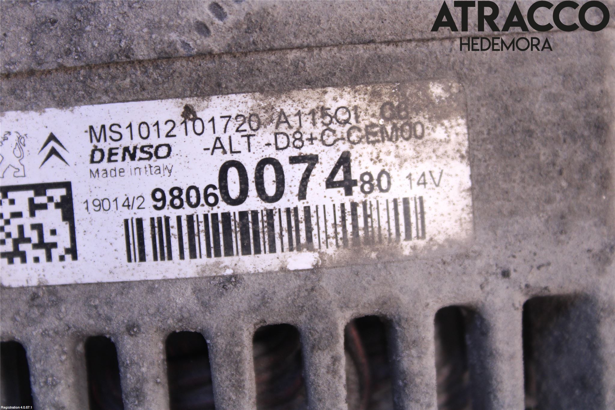 Citroen C3 10-17 Dynamo