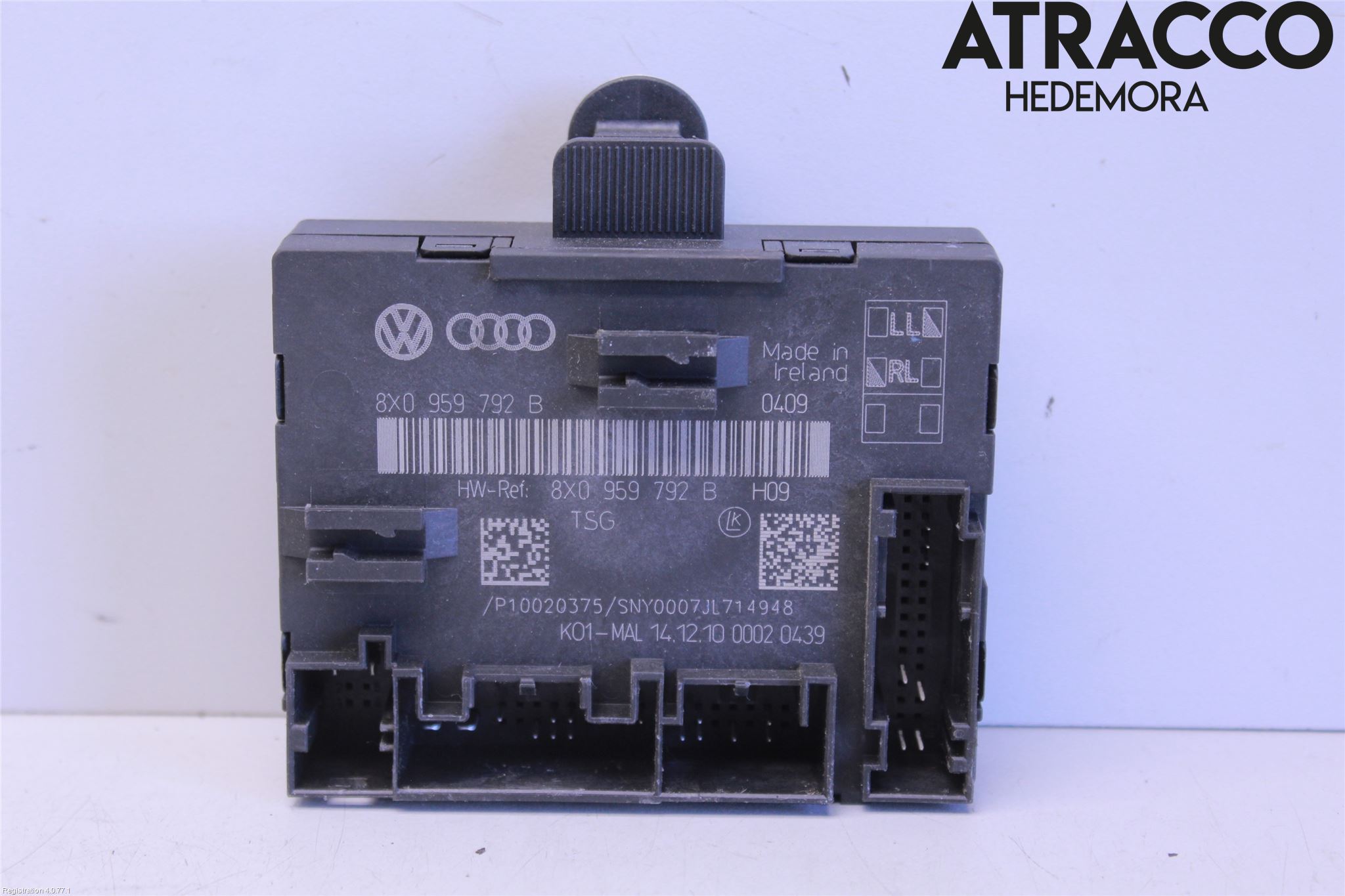 Audi A1/S1 11-18 Styreenhet Dør