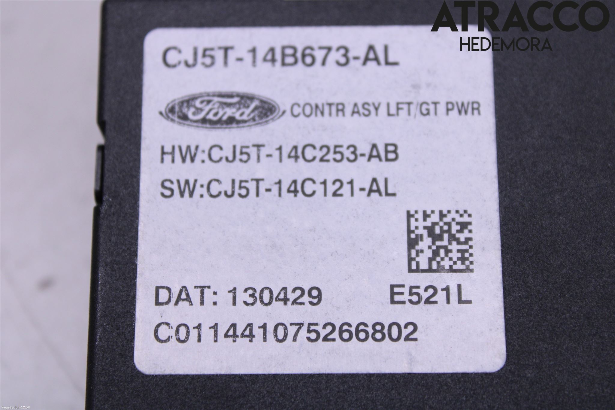 Ford KUGA 13-16 Styreenhet Bakluke