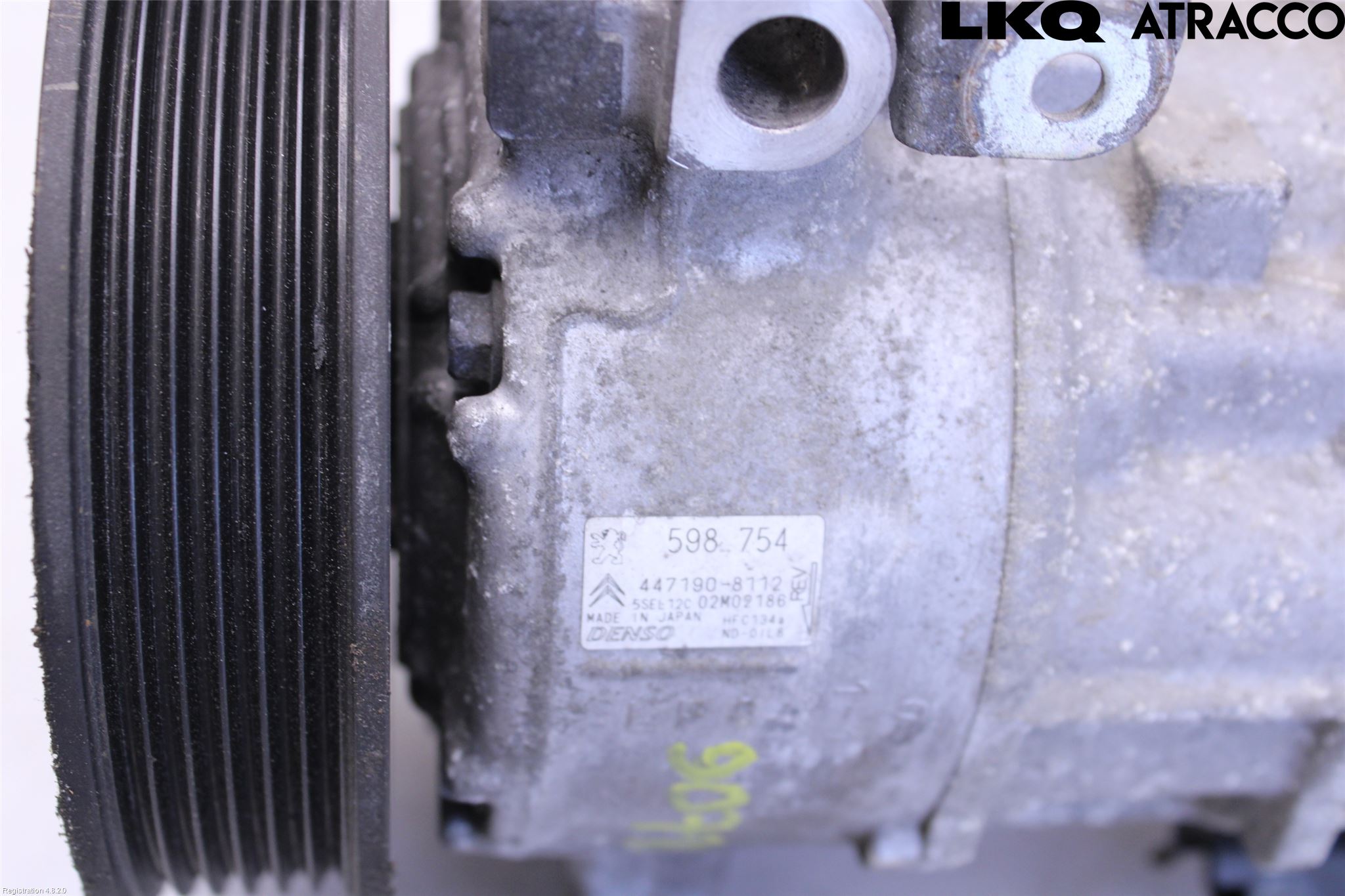 Peugeot RCZ Varme Ac Kompressor