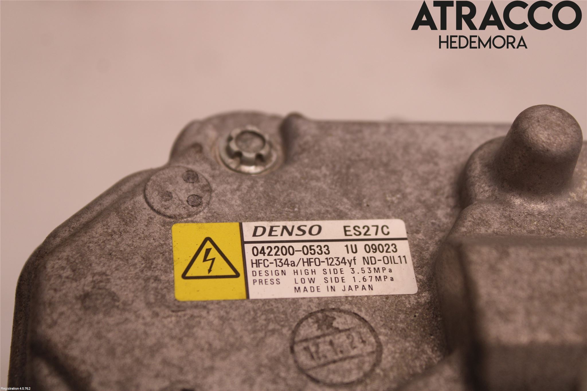 Lexus NX 300h 15-21 Varme Ac Kompressor
