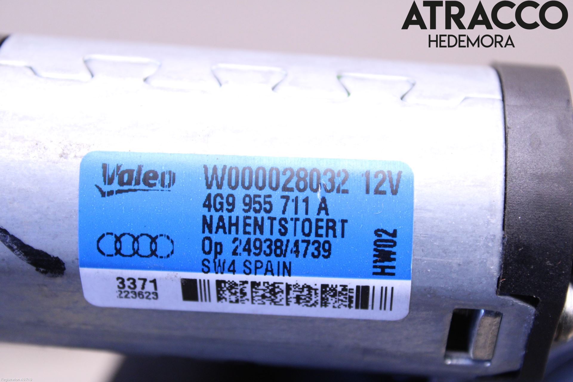 Audi A6/S6 4G 11-18 Viskermotor Bakluke