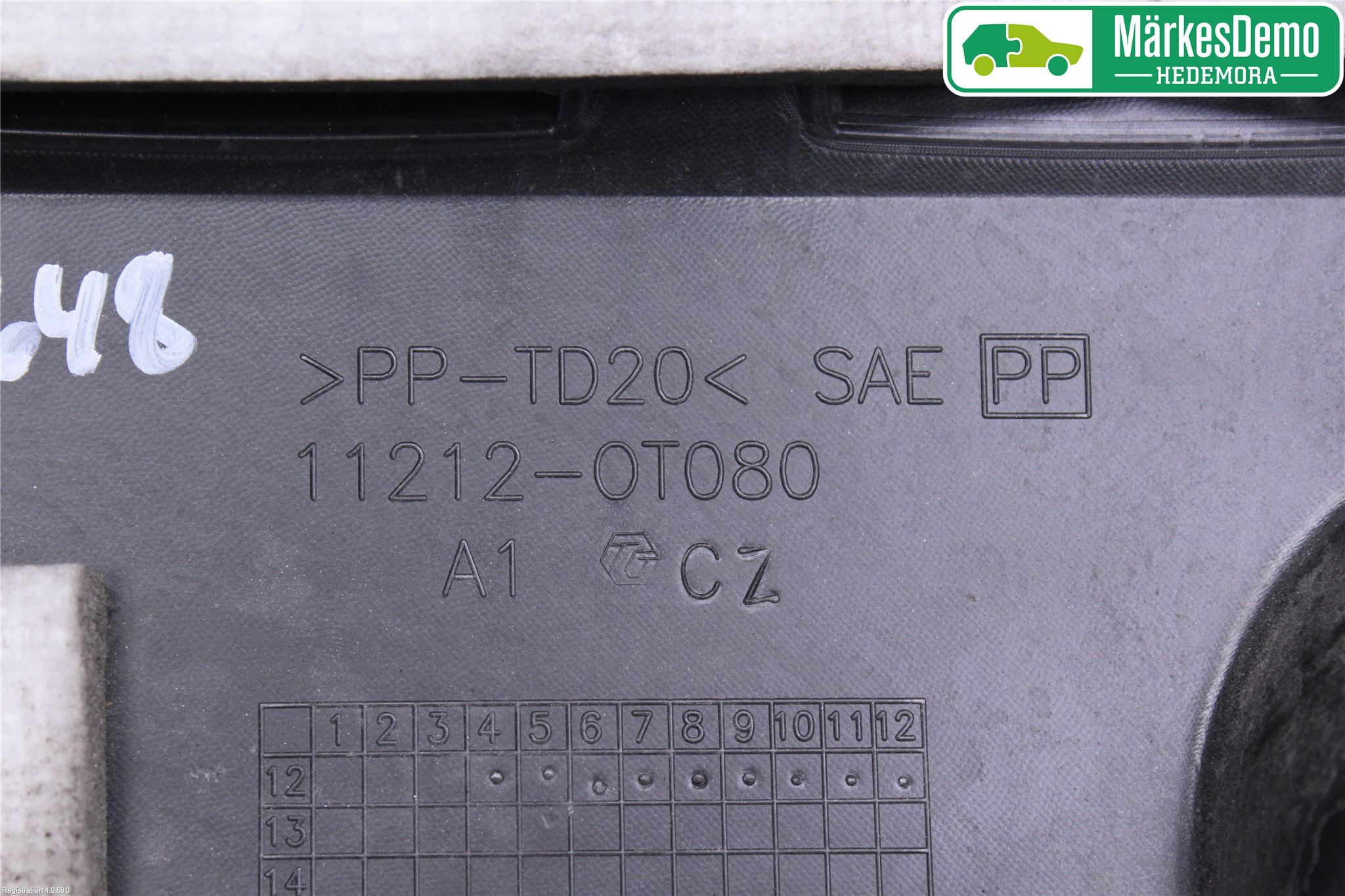 Toyota AVENSIS 09-15 Motor Deksel Over Motor