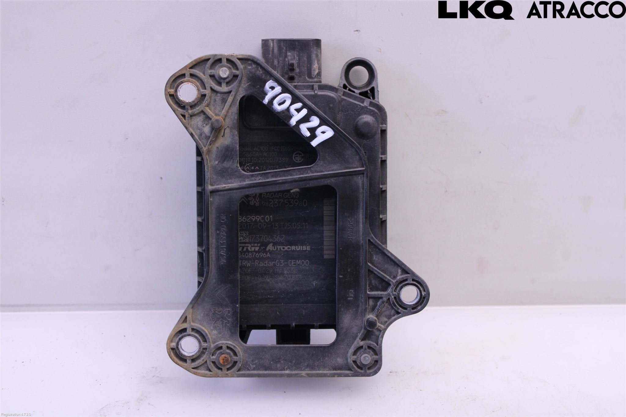 Opel GRANDLAND X 18- Sensor Fartsbegrensning