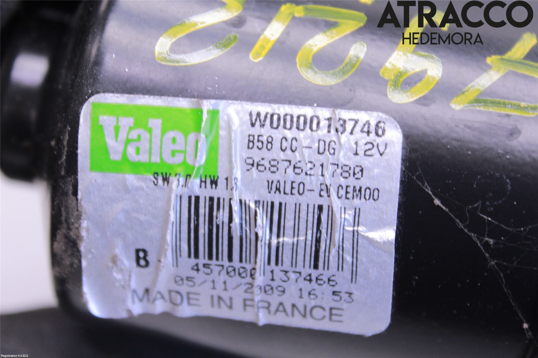 Citroen C4 GRAND PICASSO 07-13 Viskermotor Frontrute