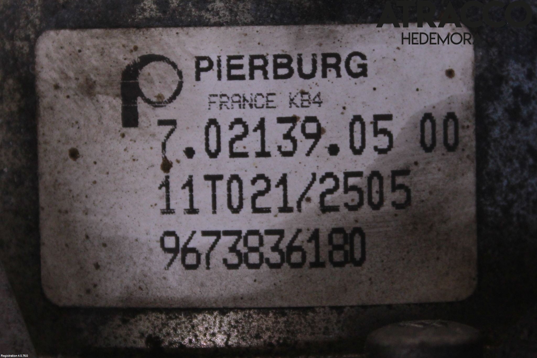 Ford MONDEO 07-15 Vacuumpumpe