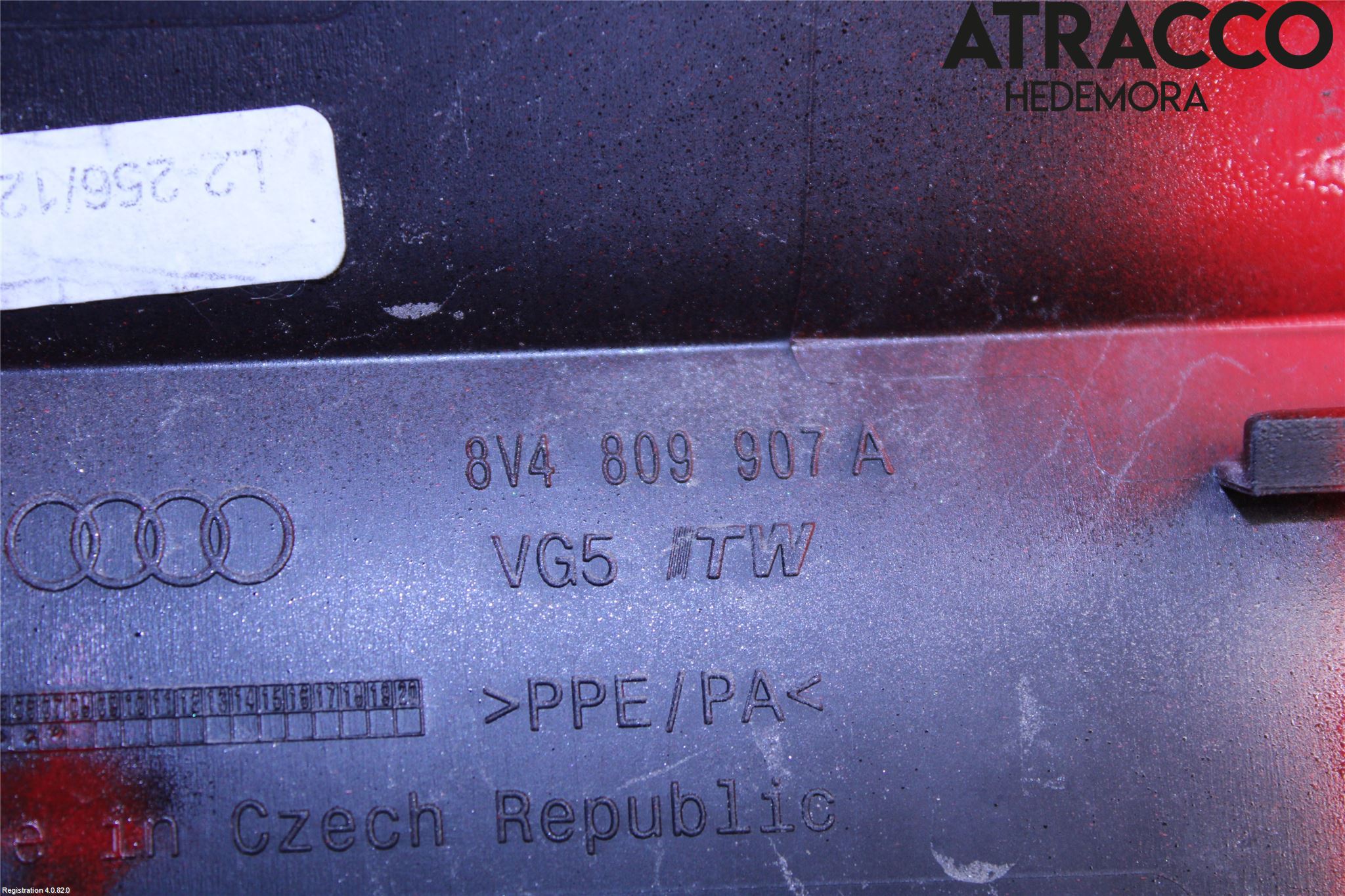 Audi A3/S3 8V 13-20 Drivstoff Tankluke