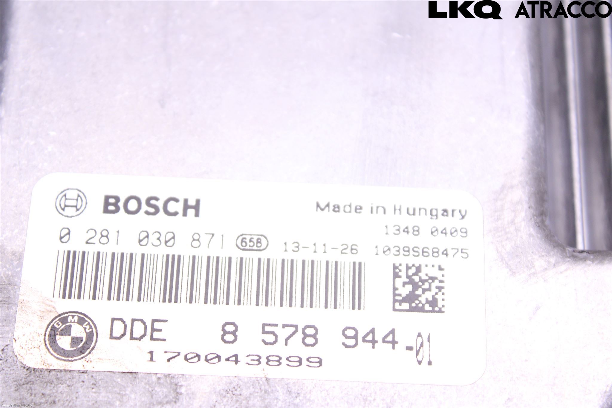 BMW 3 F30/F31/F80 12-19 Styreenhet Dieselpumpe