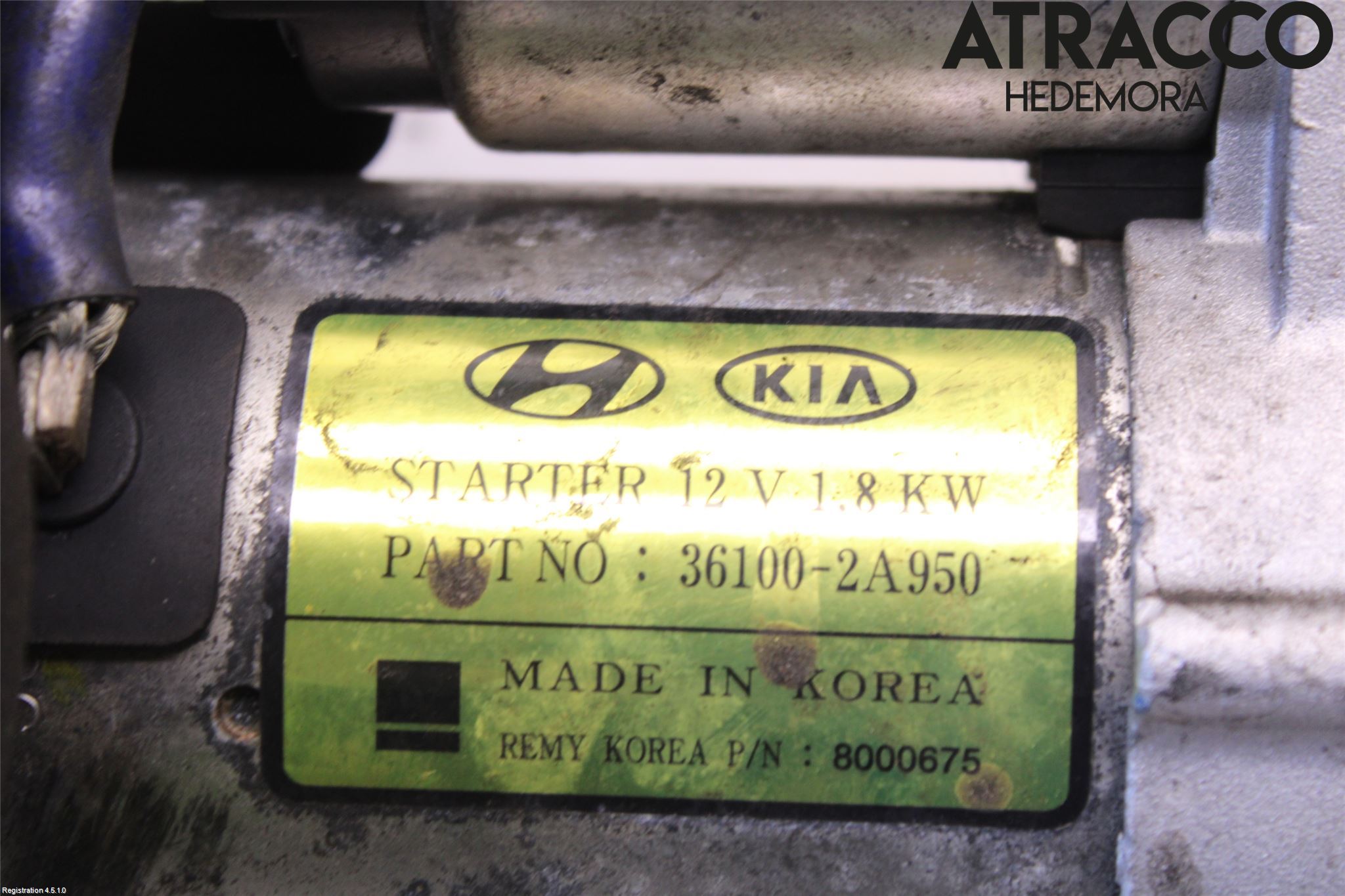 Hyundai i40 16-18 Startmotor Diesel