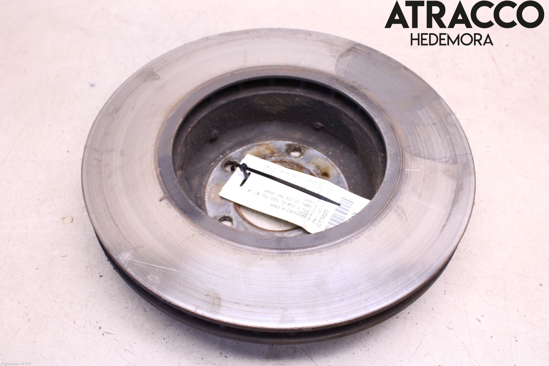 BMW 5 E60/61 Sed/Tou 02-10 Bremseskive Foran