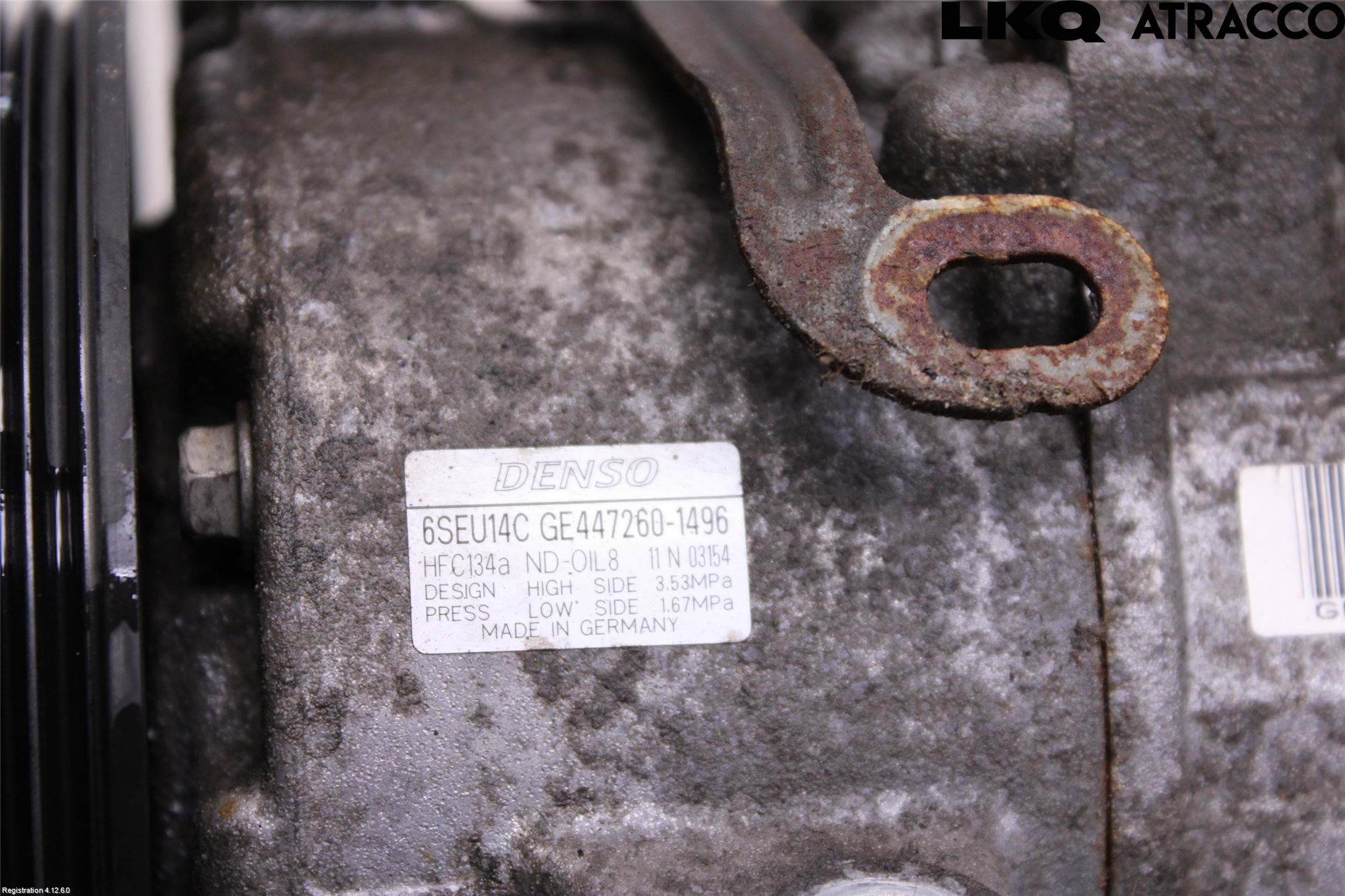 Toyota AVENSIS 09-15 Varme Ac Kompressor
