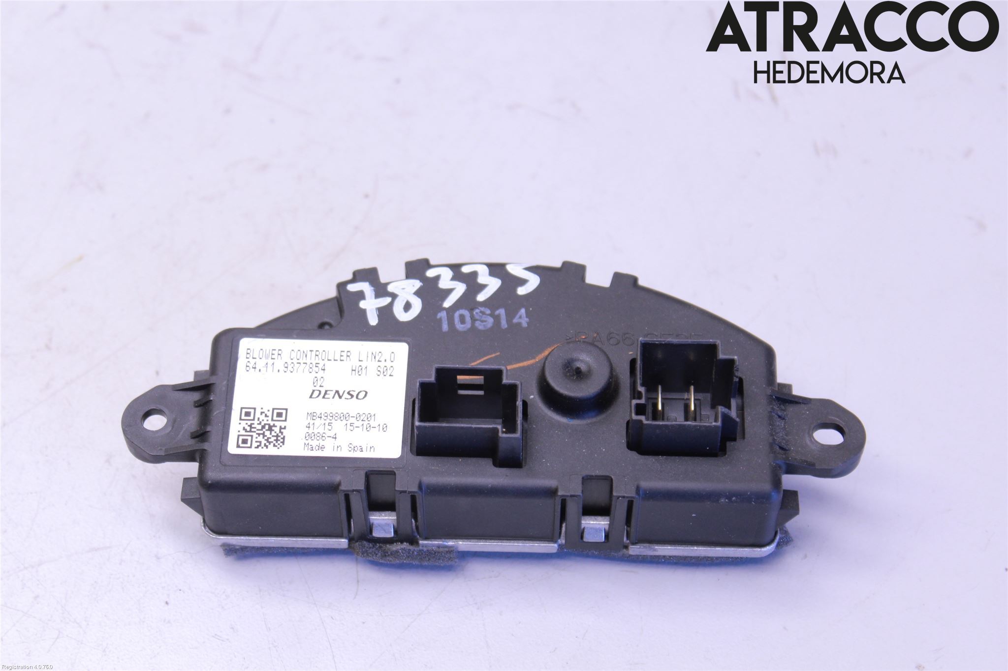 BMW X1 F48 15-22 Varmeapparat Viftemotstand