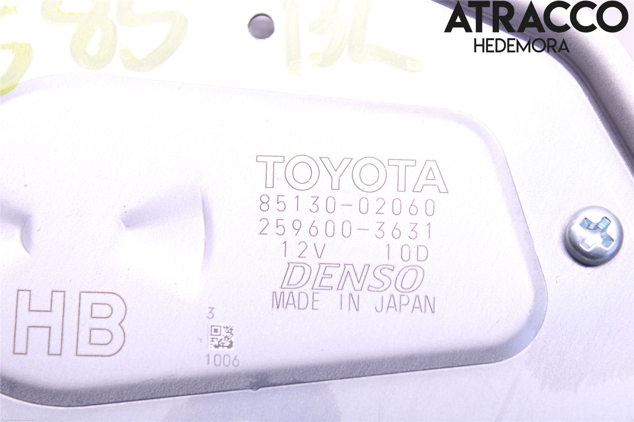 Toyota COROLLA 19- Viskermotor Bakluke