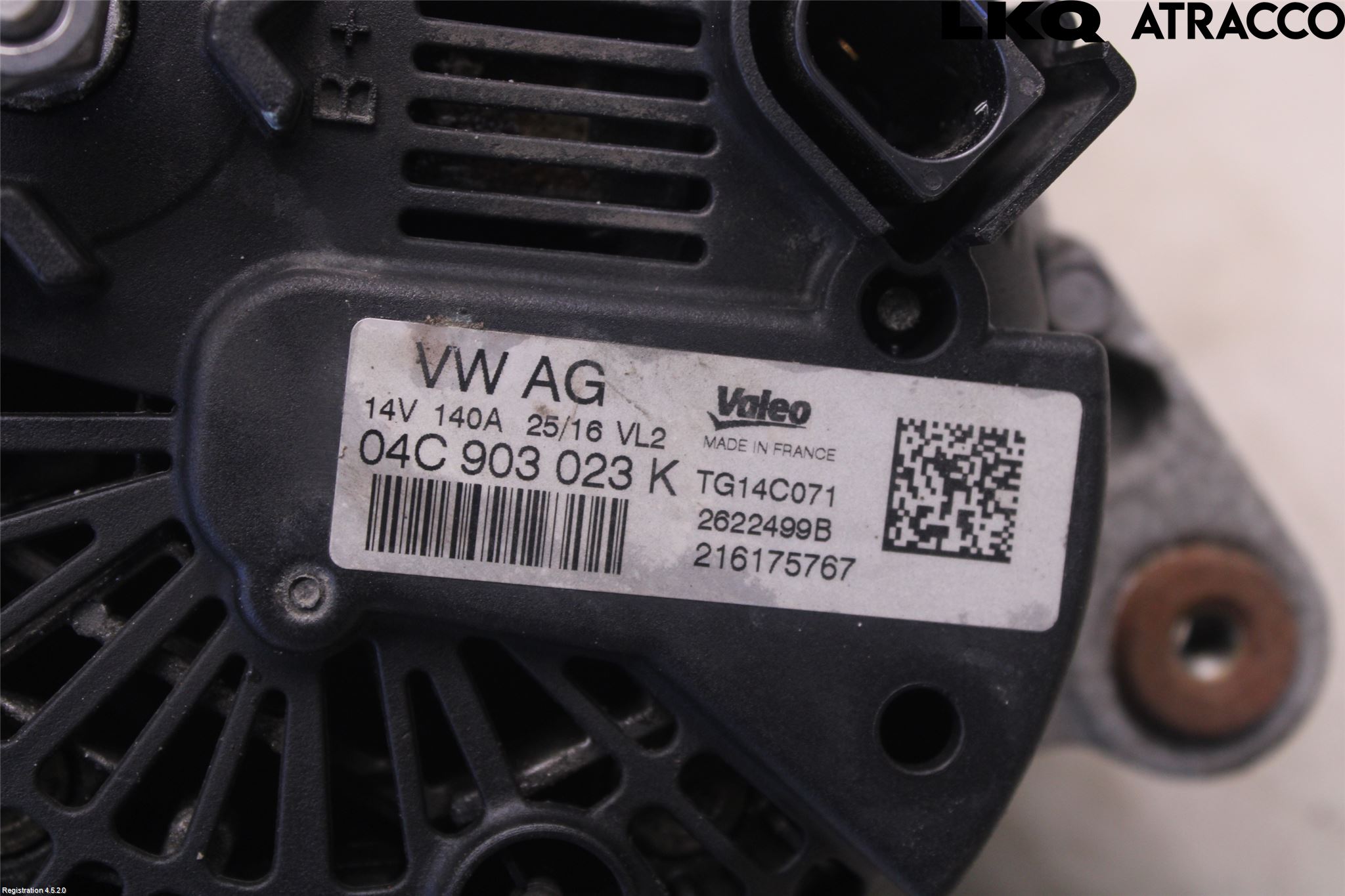 Volkswagen VW GOLF / E-GOLF VII 13-20 Dynamo