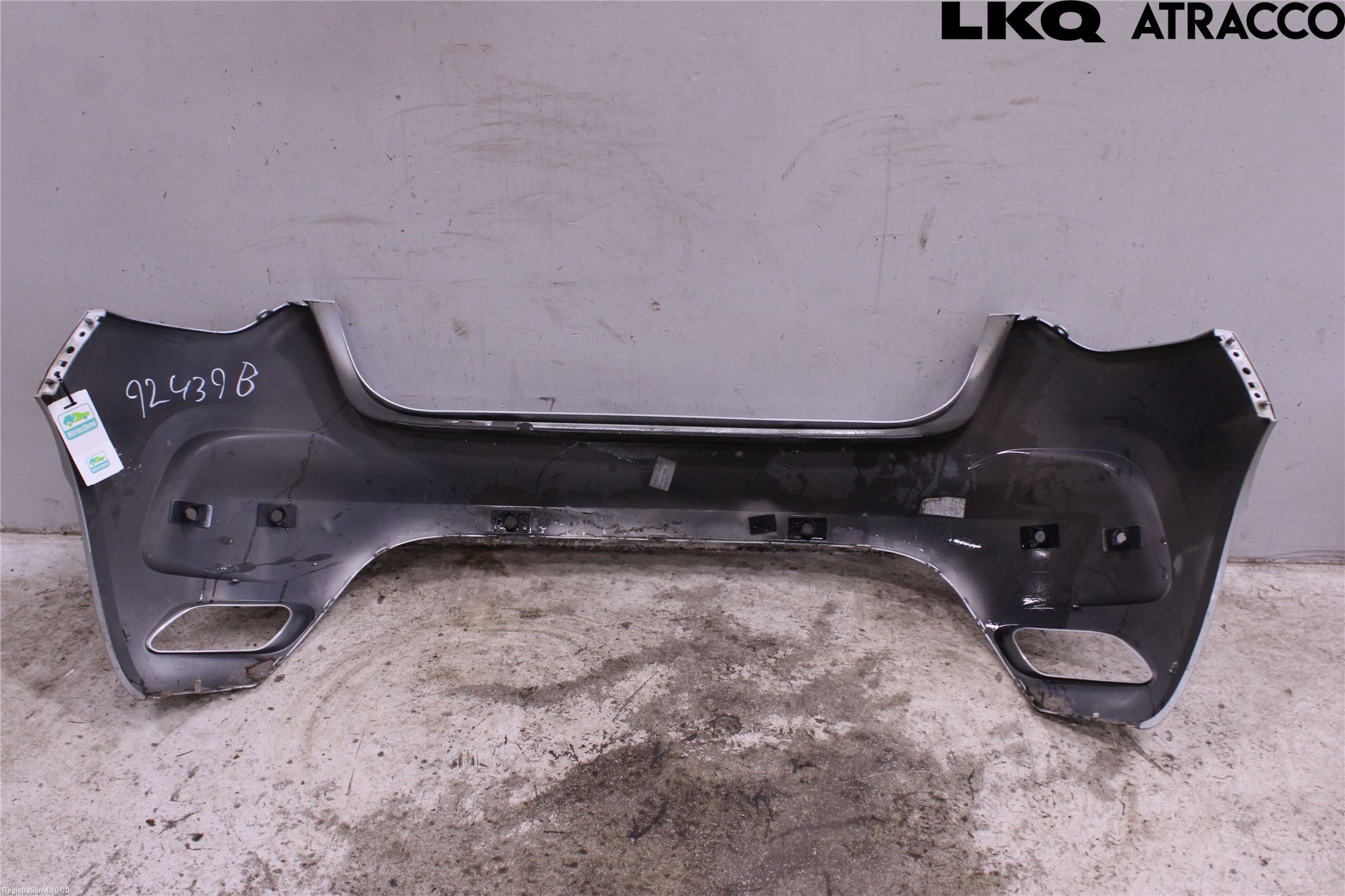 Citroen DS4 Støtfanger Bak Overtrekk