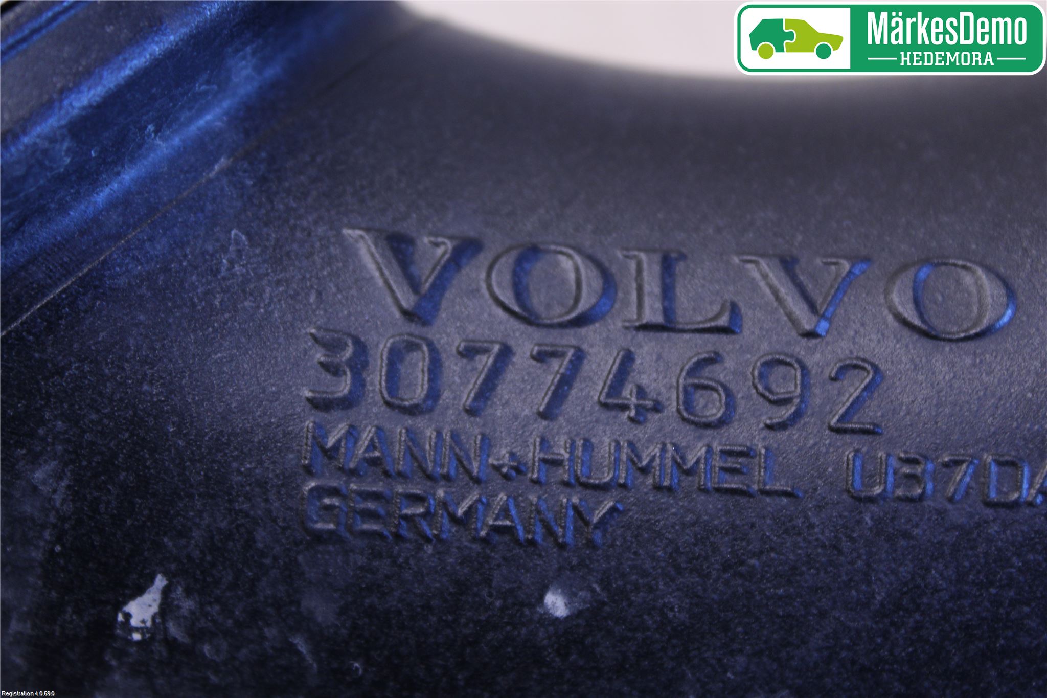 Volvo XC60 14-17 Intercooler Rør-Slange