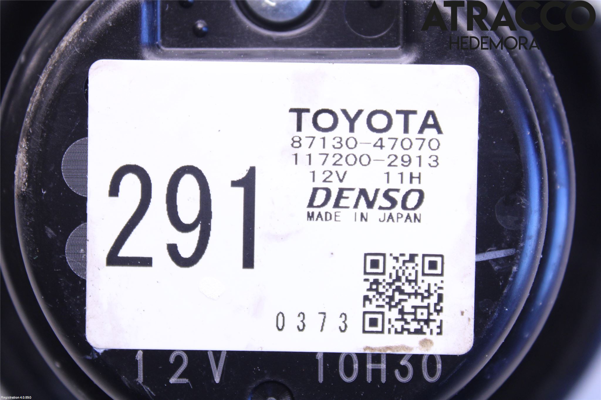 Toyota PRIUS NWH20 04-08 Kjølevifte Elektrisk