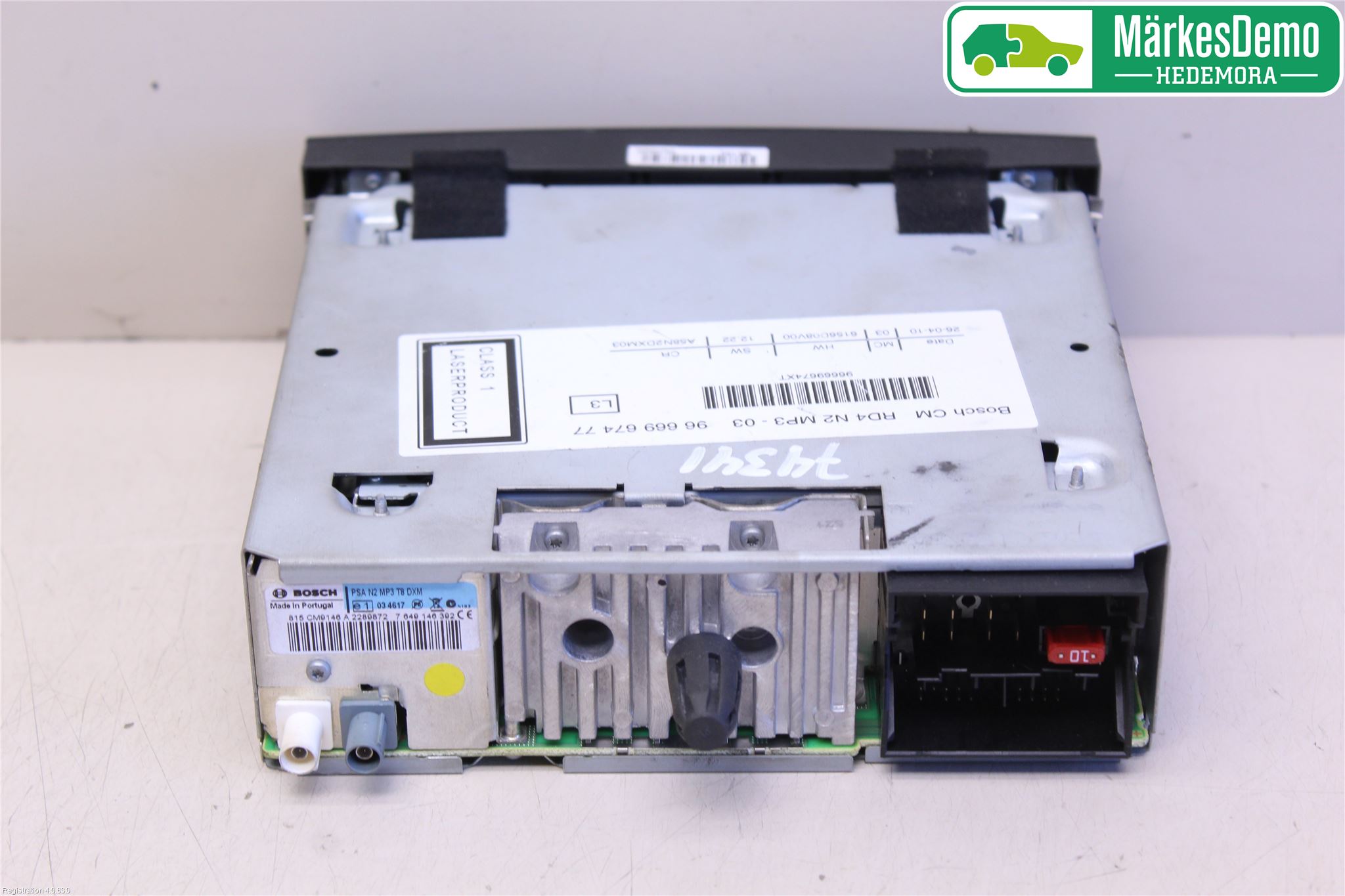 Peugeot 3008 09-16 Stereo Radio Med Cd