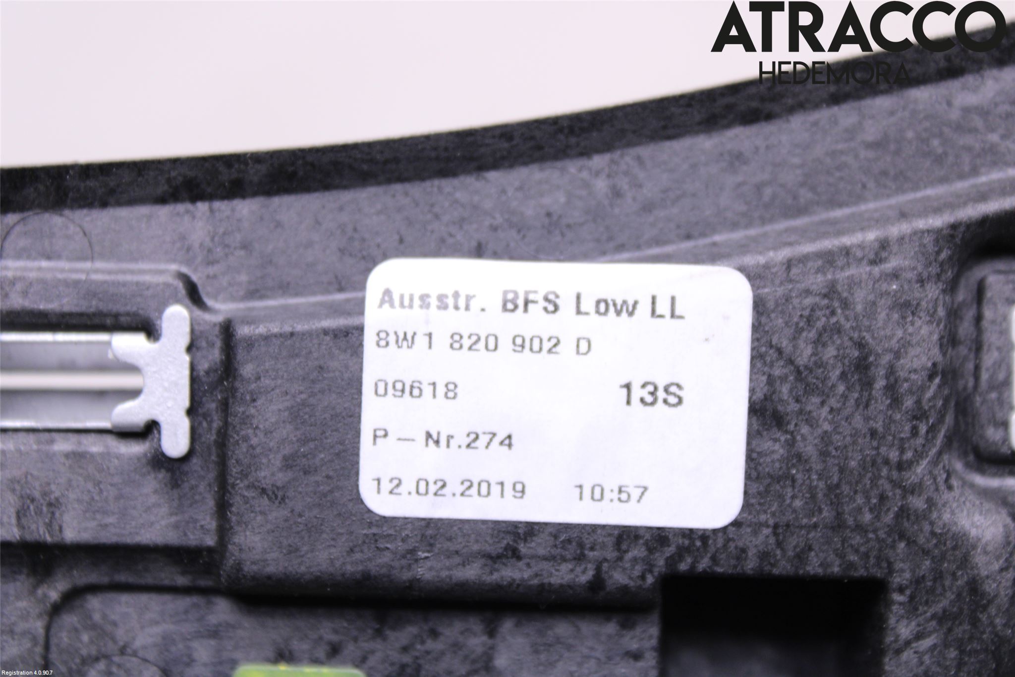 Audi A4/S4 B9 20- Dashbord Kanal - Dyse