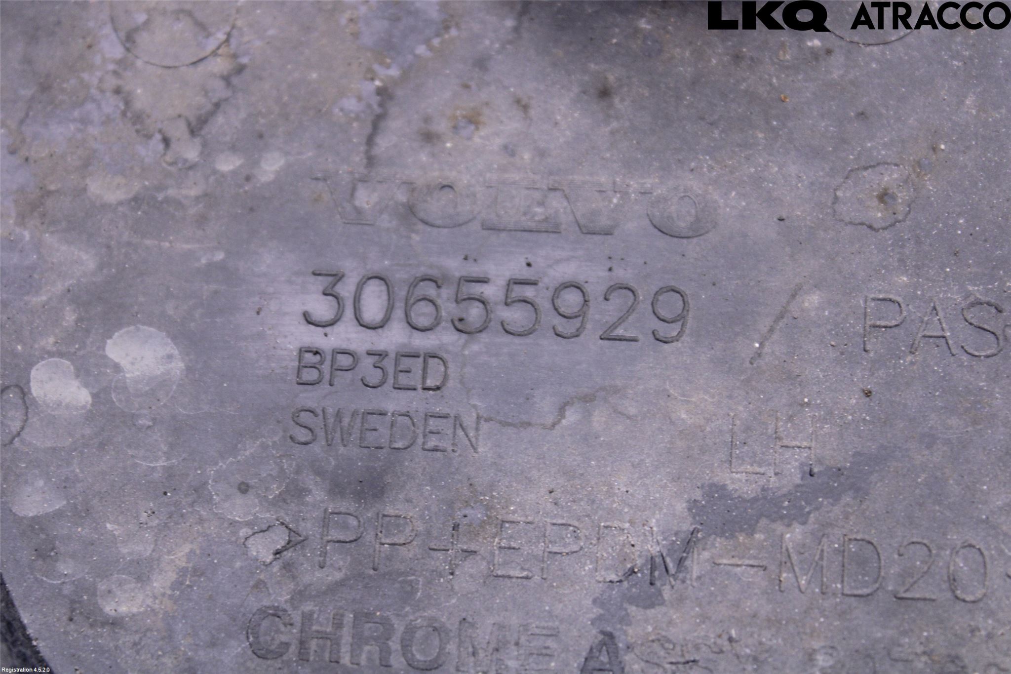 Volvo S80 07-13 Frontlykt Kurve-Tåkelys Ramme