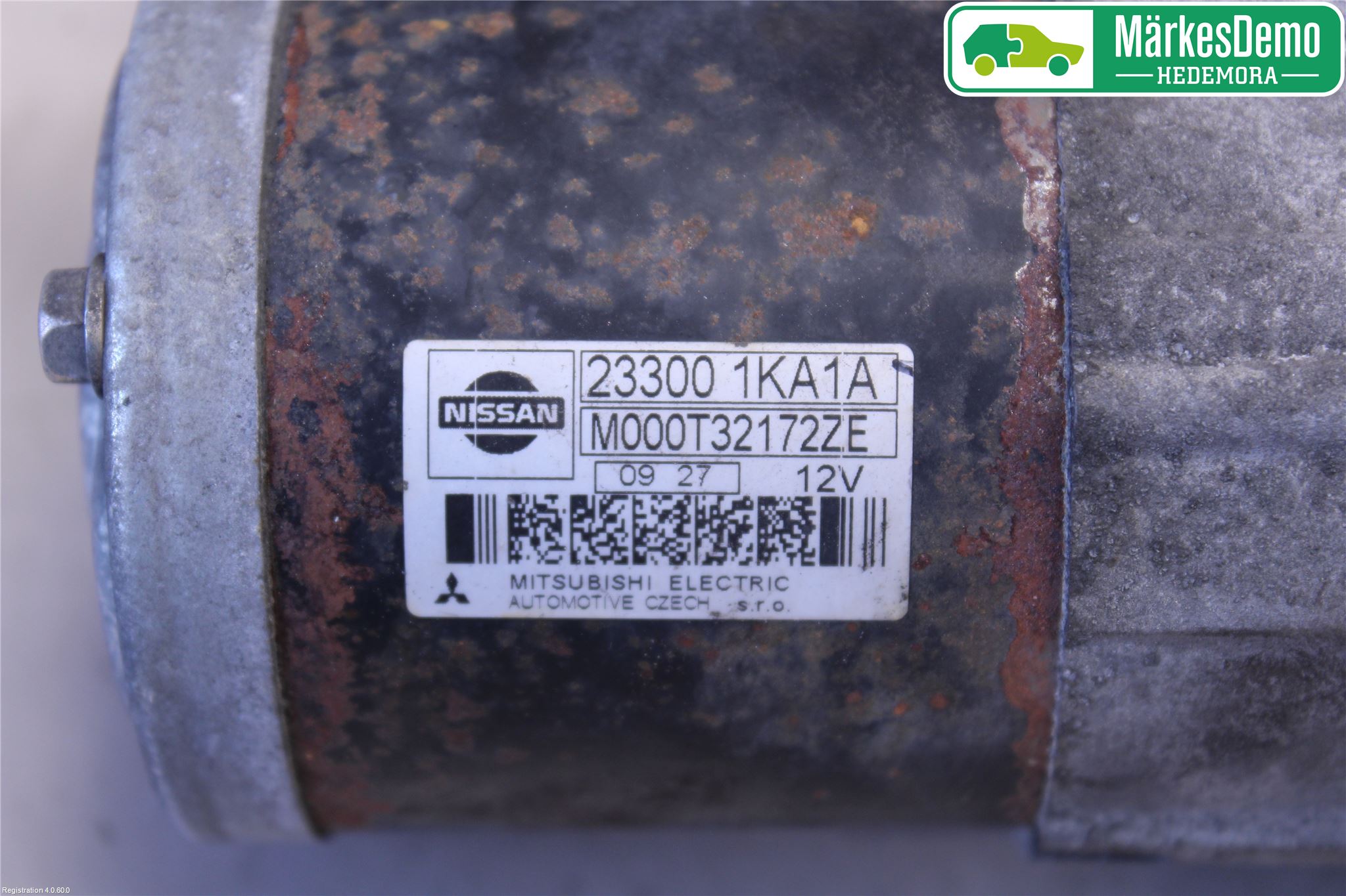 Nissan JUKE 10-14 Startmotor
