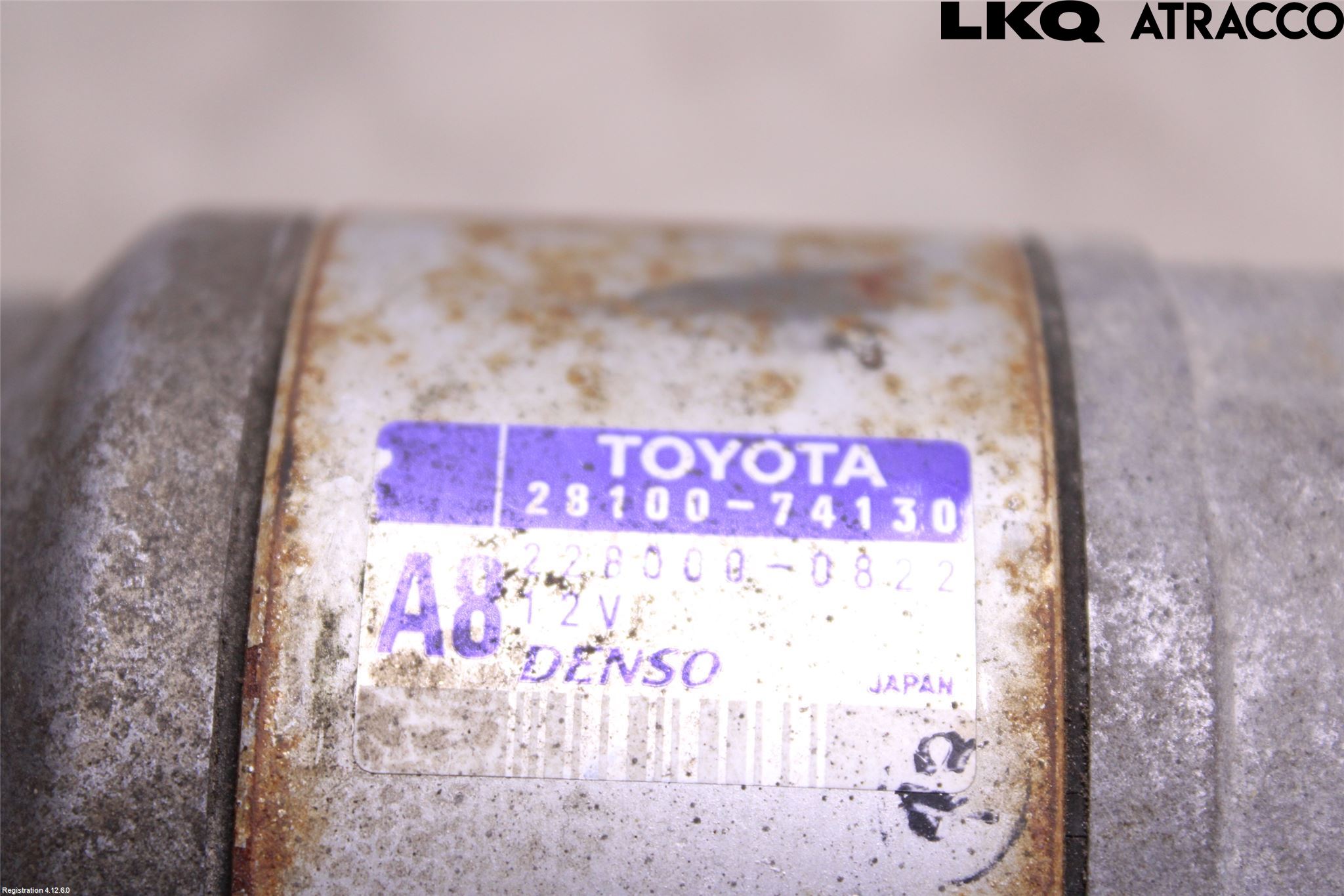 Toyota AVENSIS 98-02 Startmotor