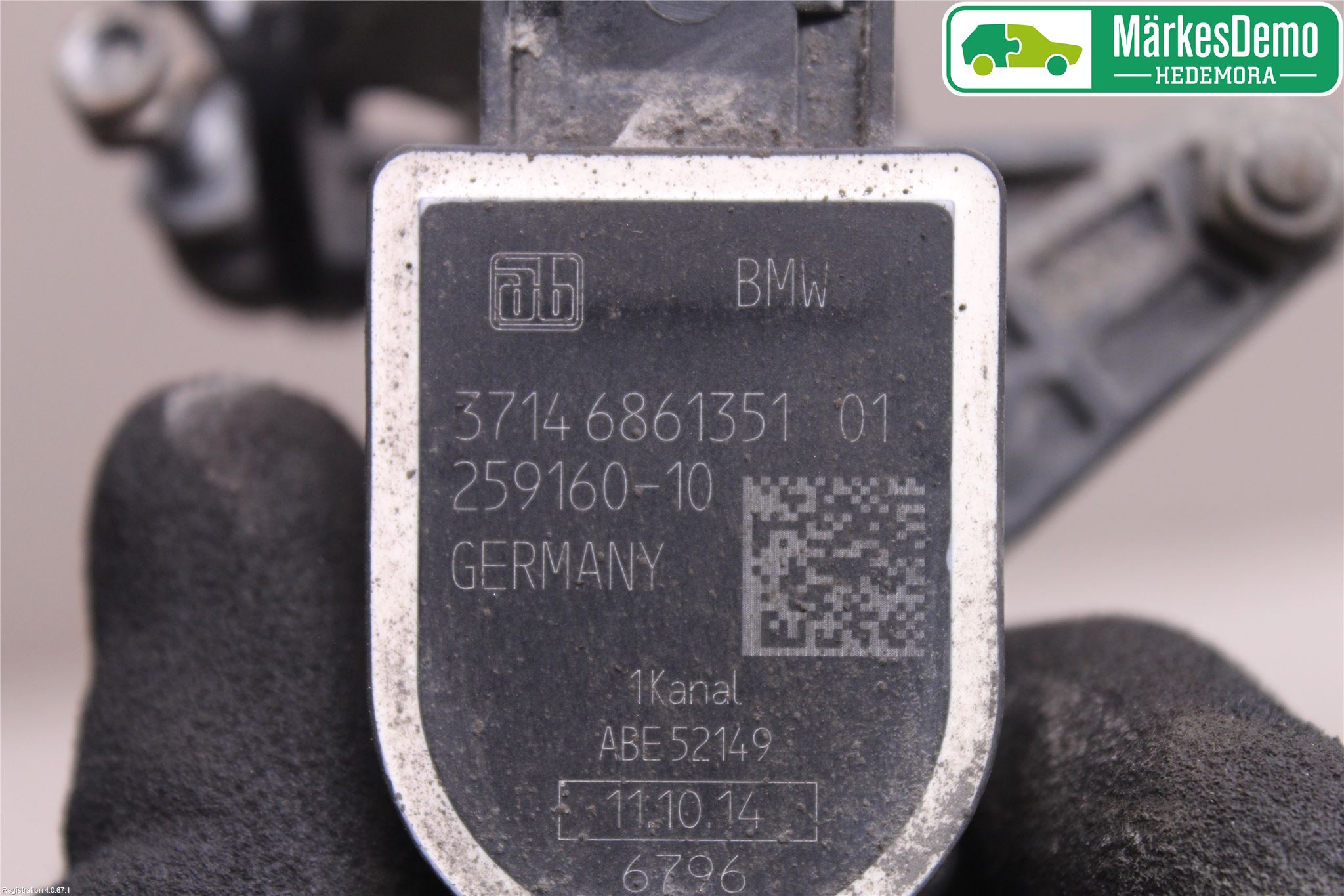 BMW 5 GT F07 09-17 Lastføler Bremser Bak